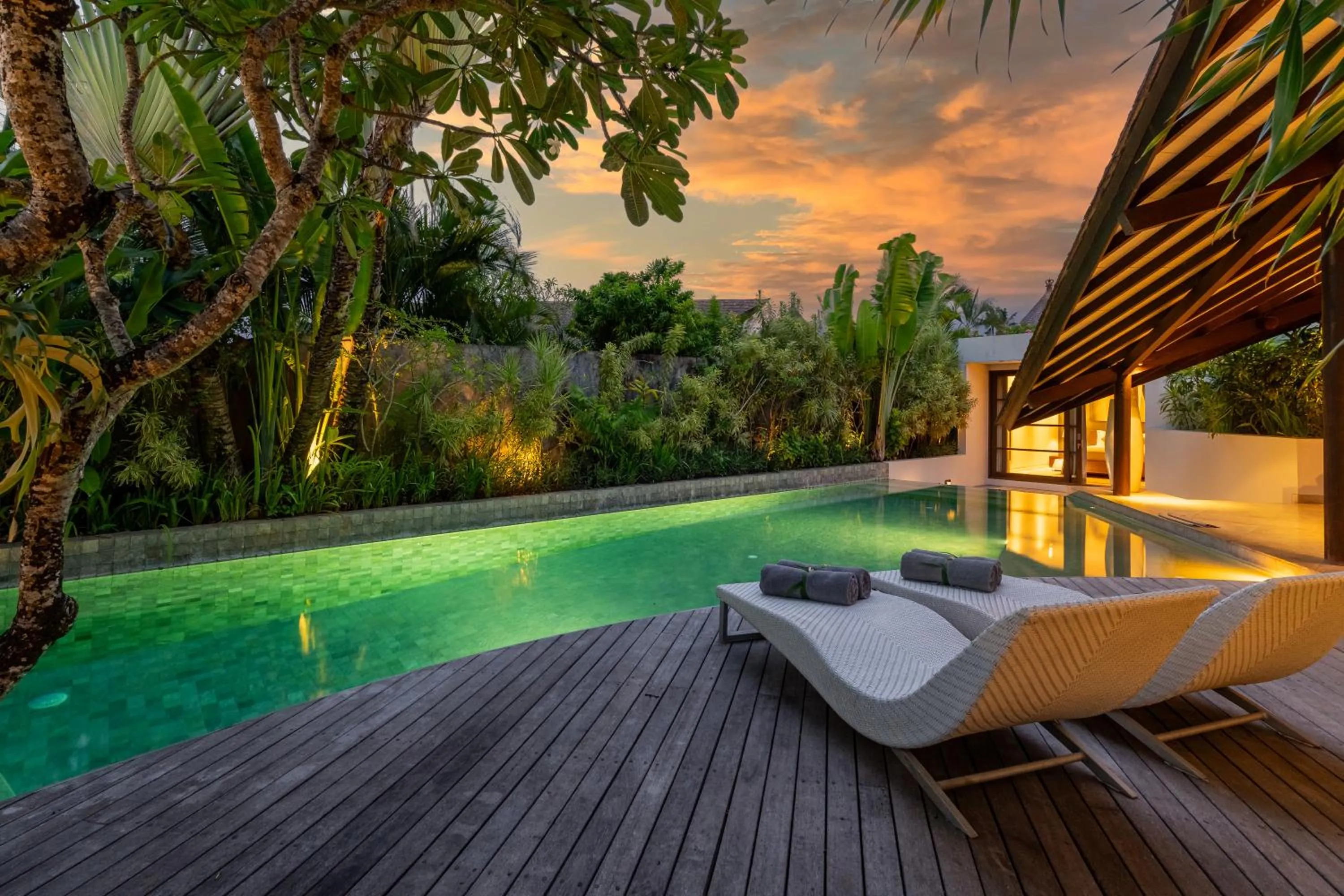 Pool view in The Layar - Designer Villas and Spa, CHSE Certified