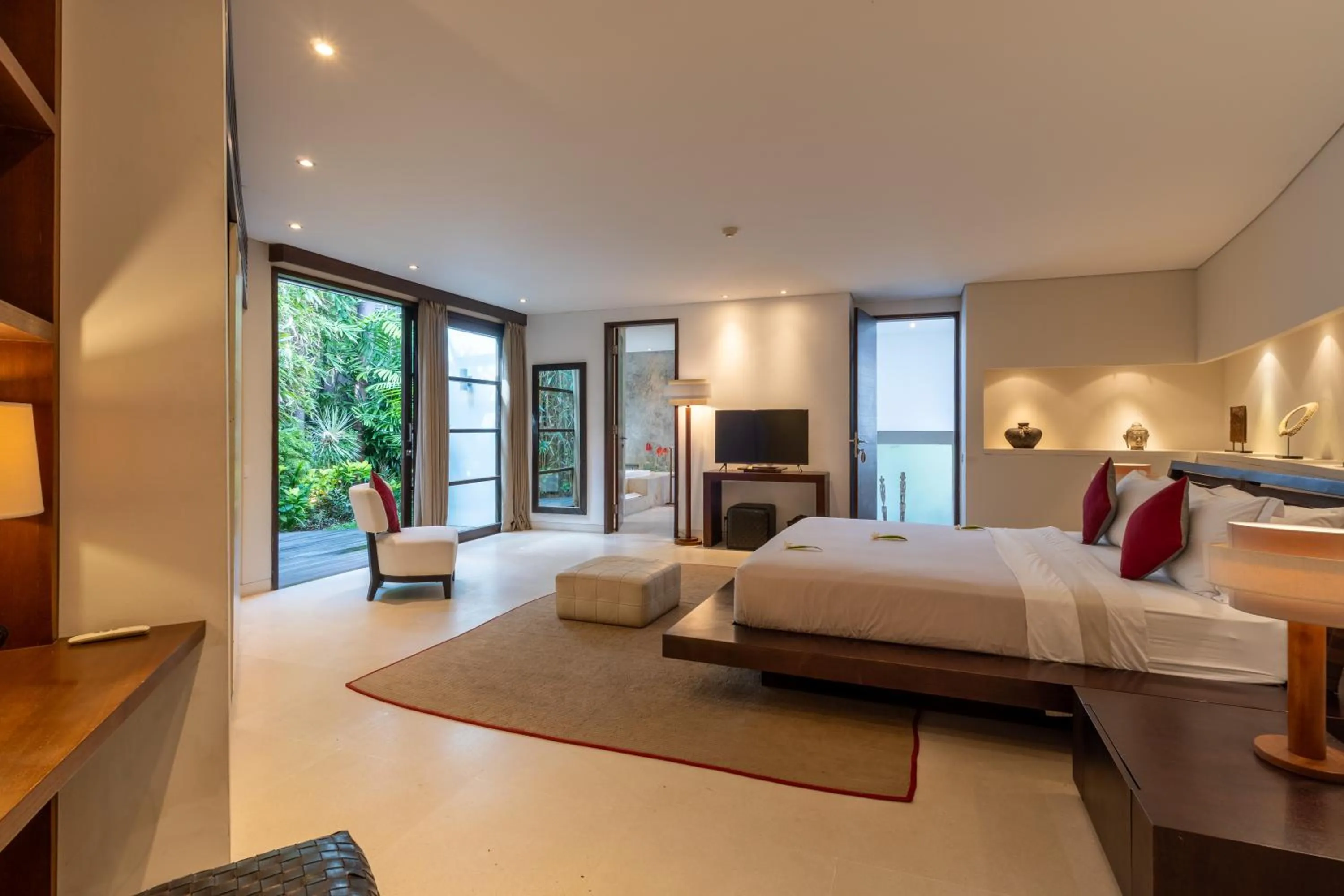 Bedroom, Bed in The Layar - Designer Villas and Spa, CHSE Certified