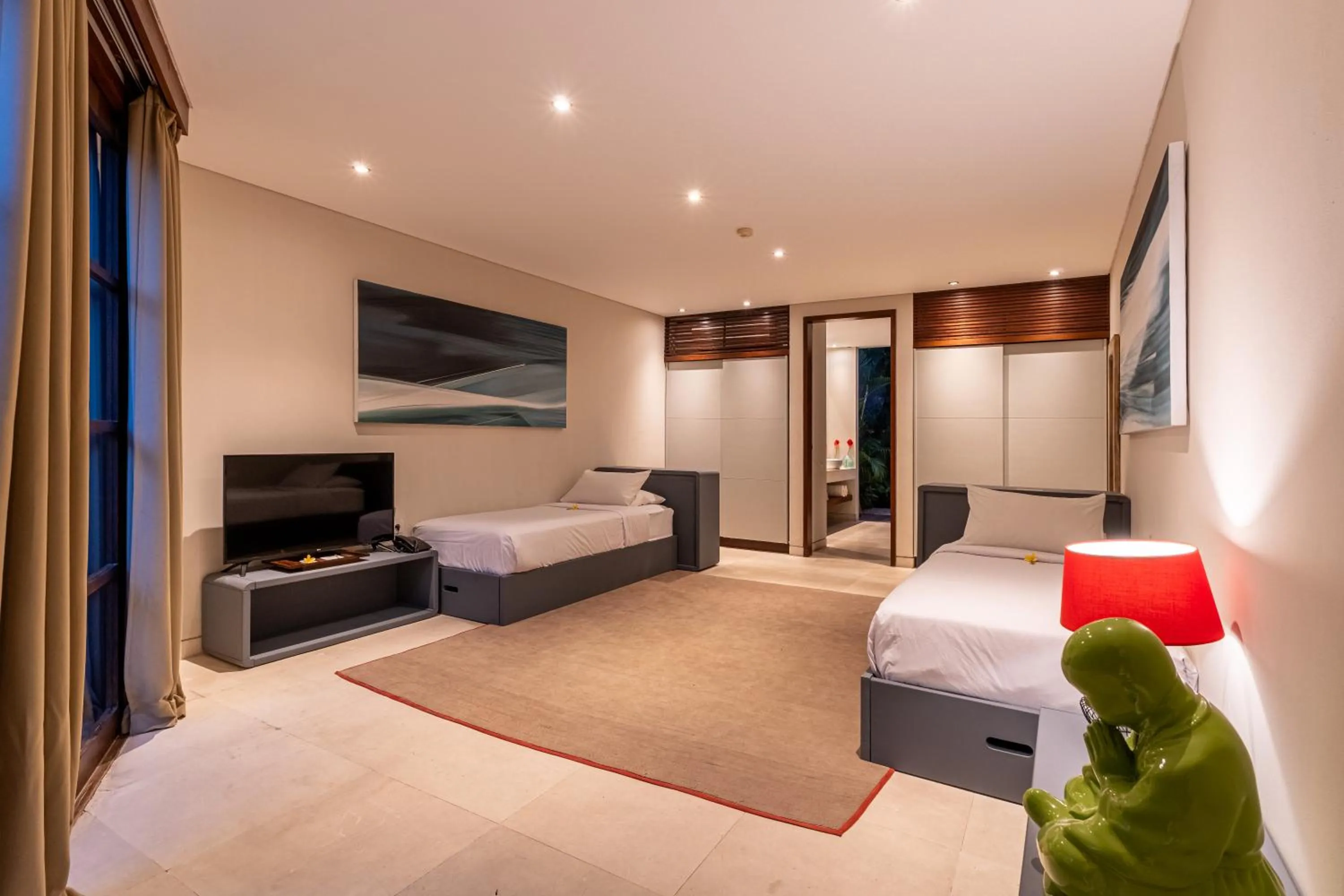 Bedroom, Bed in The Layar - Designer Villas and Spa, CHSE Certified