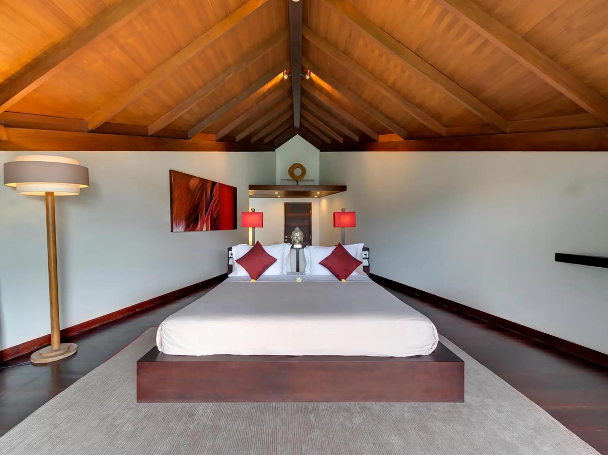 Bed in The Layar - Designer Villas and Spa, CHSE Certified