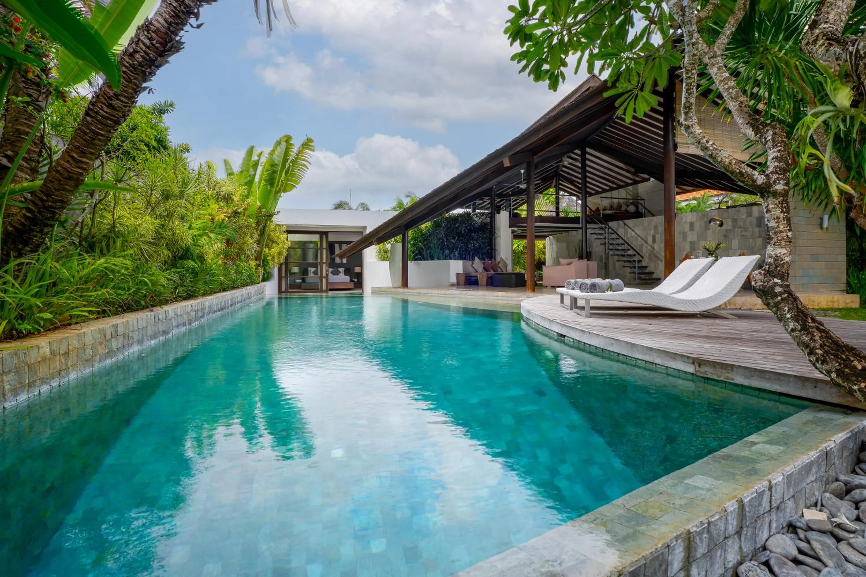 Pool view in The Layar - Designer Villas and Spa, CHSE Certified