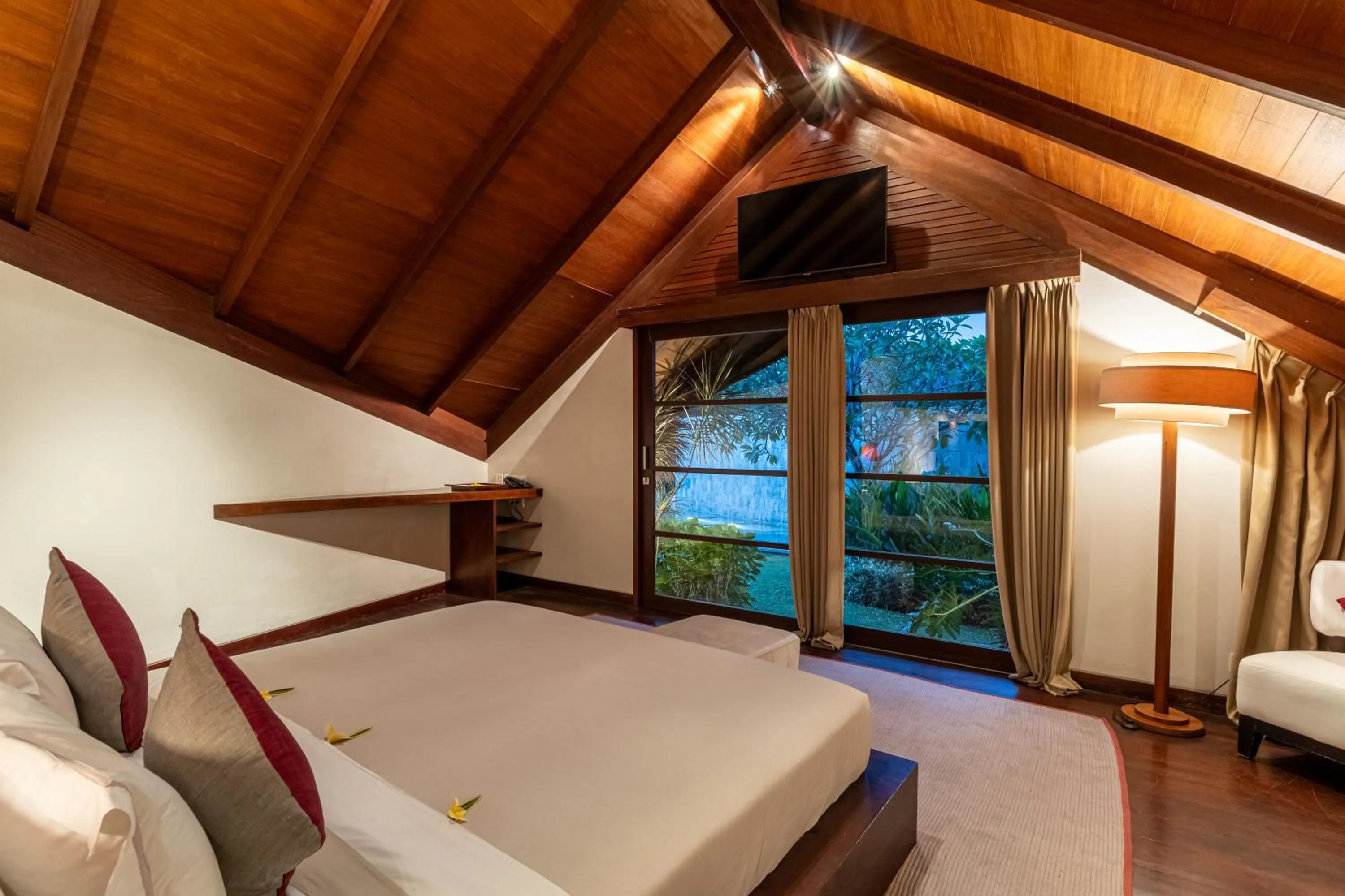 Bedroom, Bed in The Layar - Designer Villas and Spa, CHSE Certified