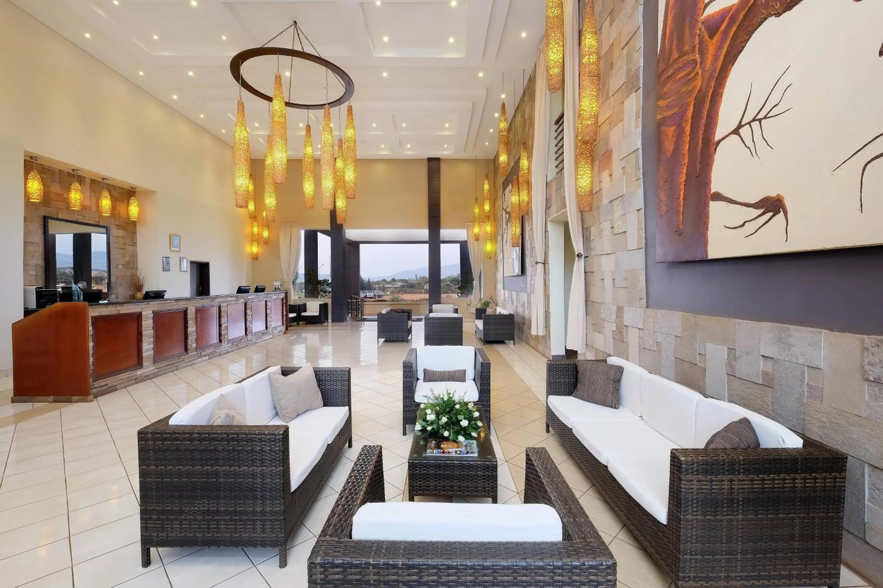 Lobby or reception in Protea Hotel by Marriott Chipata