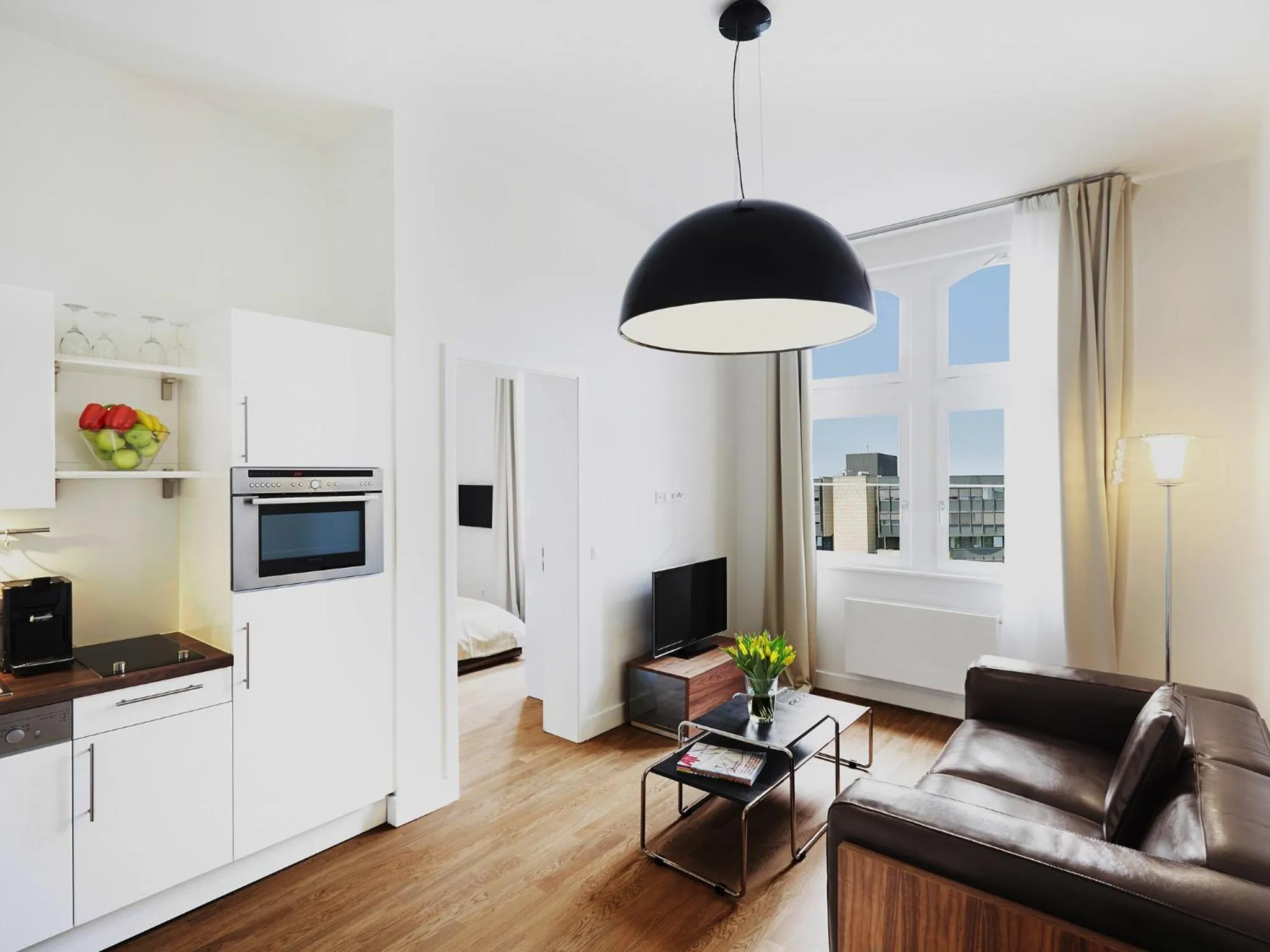 Kitchen or kitchenette in The Red Apartments