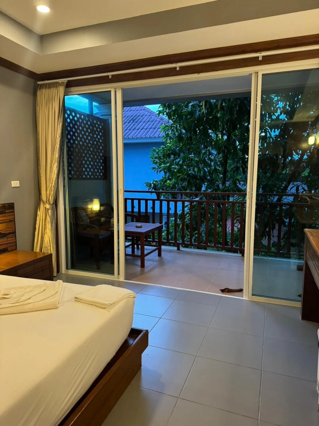 Bed in Pratum Resort