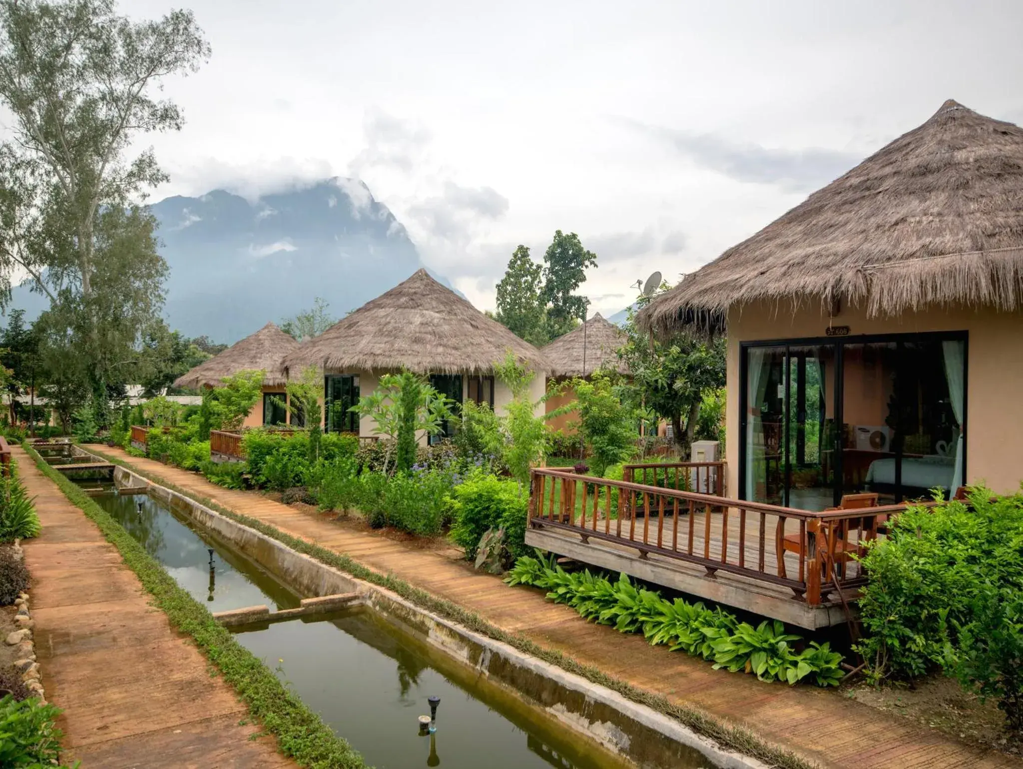 Property building in Aurora Resort Chiangdao Property building in Aurora Resort Chiangdao