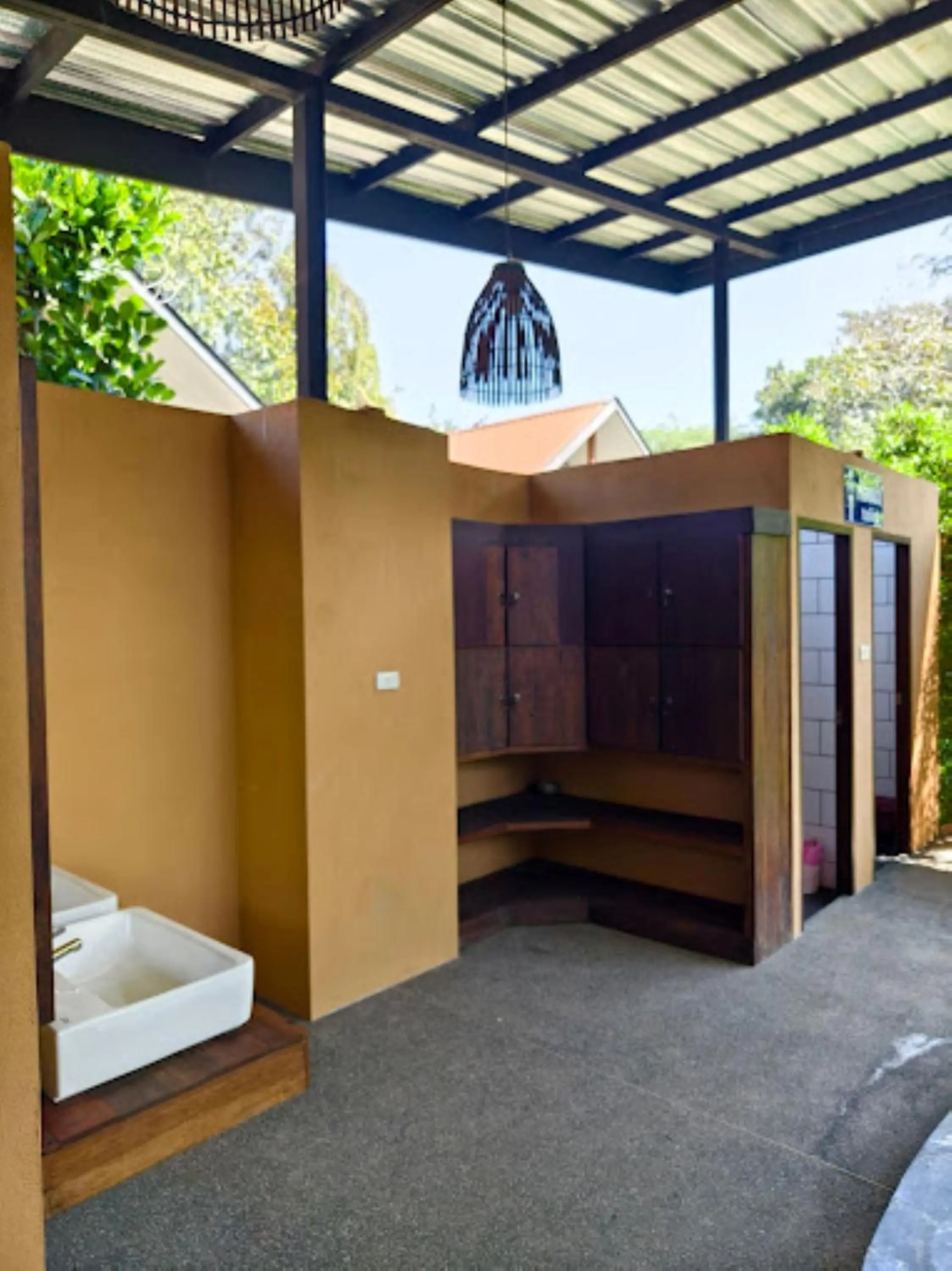 Hot Spring Bath in Aurora Resort Chiangdao