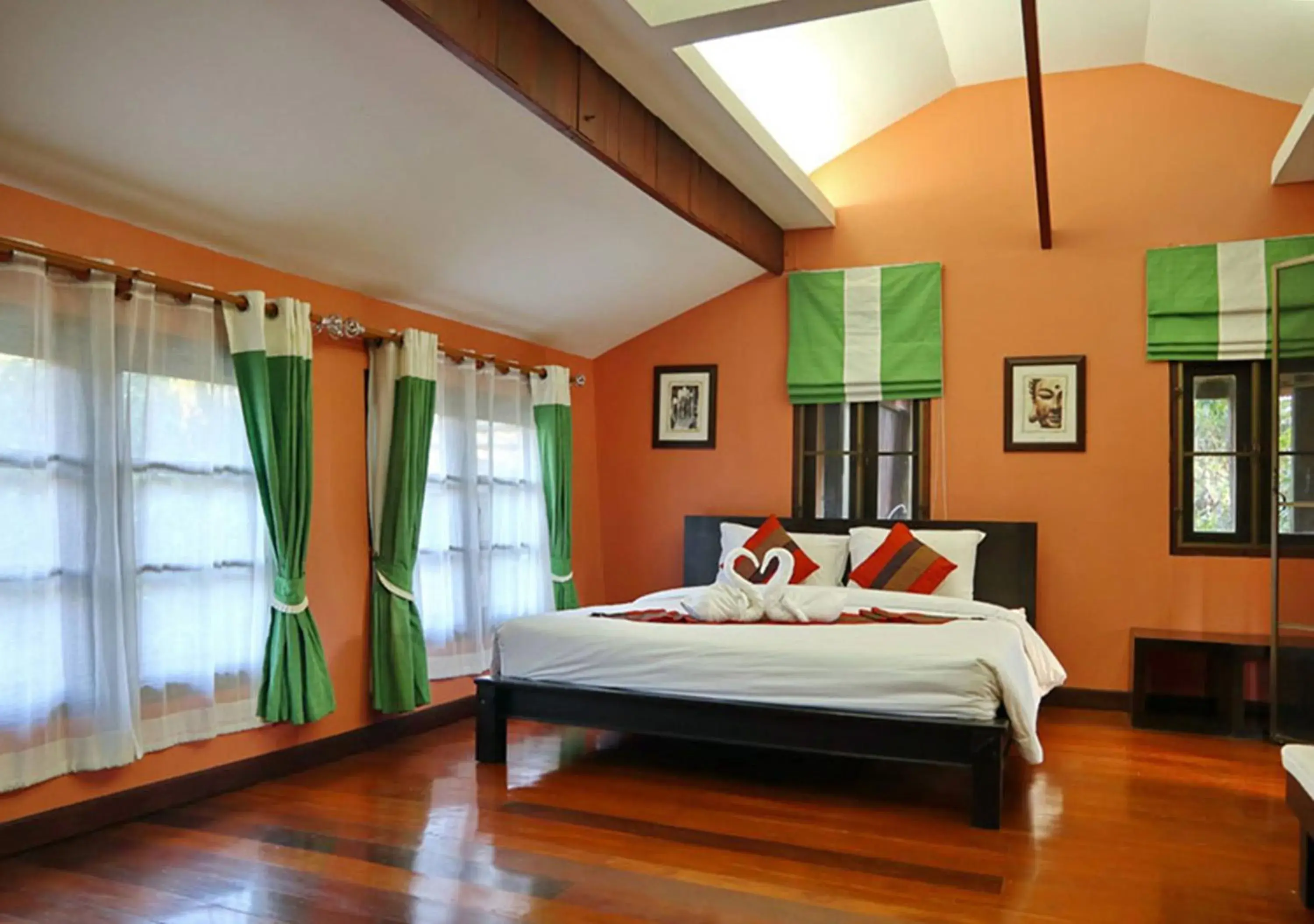 Bed in Aurora Resort Chiangdao Bed in Aurora Resort Chiangdao