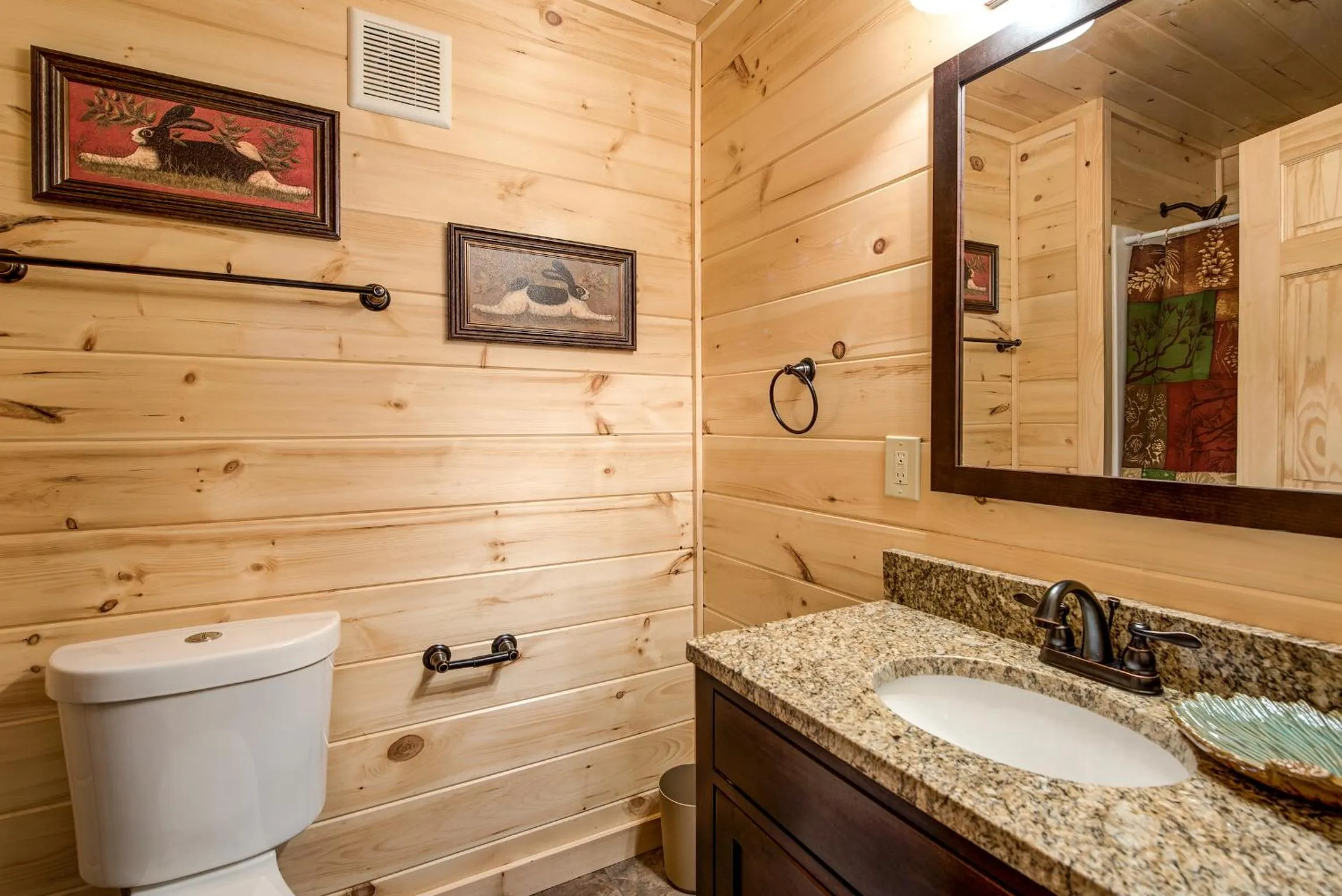 Bathroom in Woodland Escape