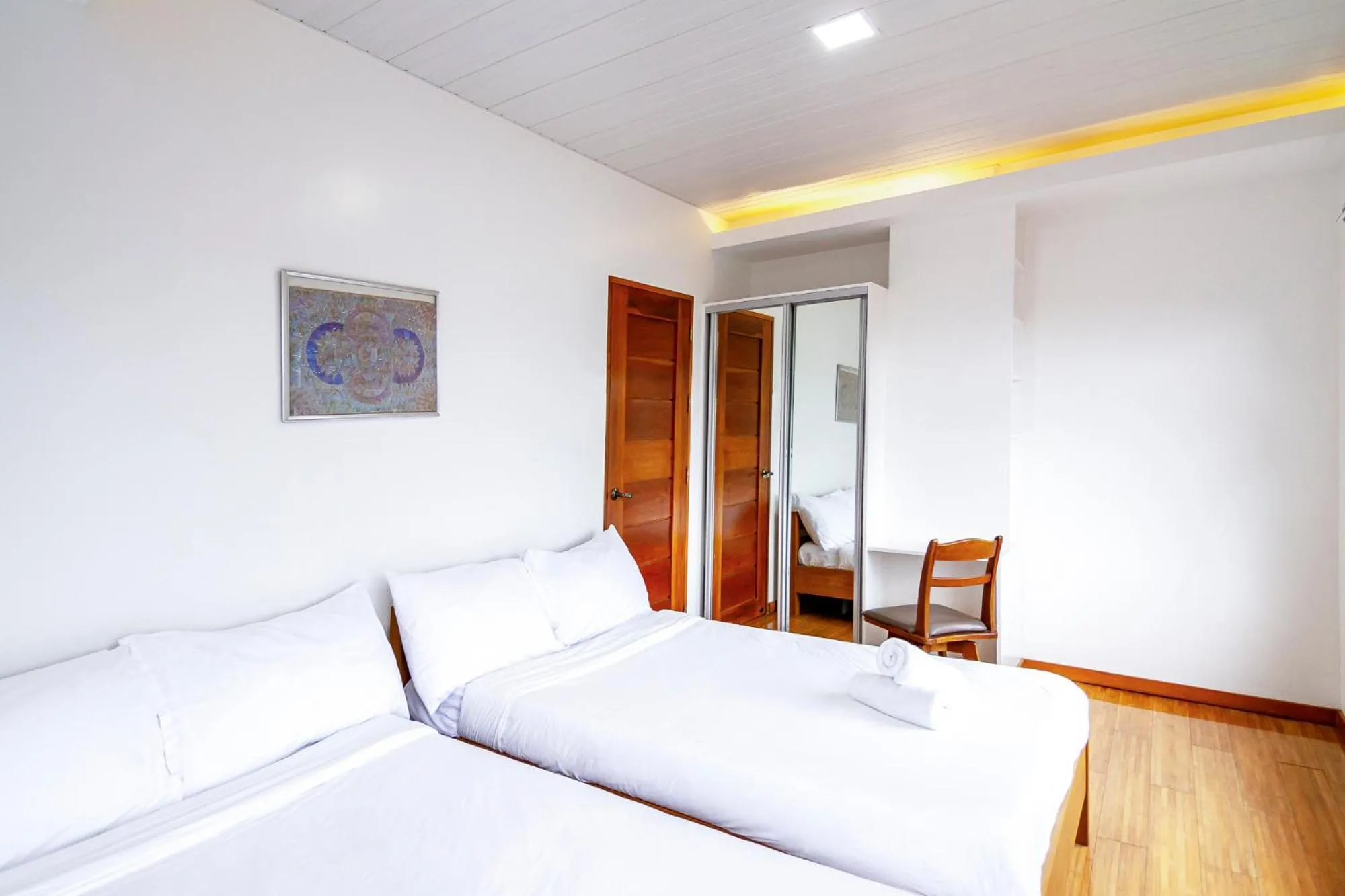 Bedroom, Bed in RiCio Haus