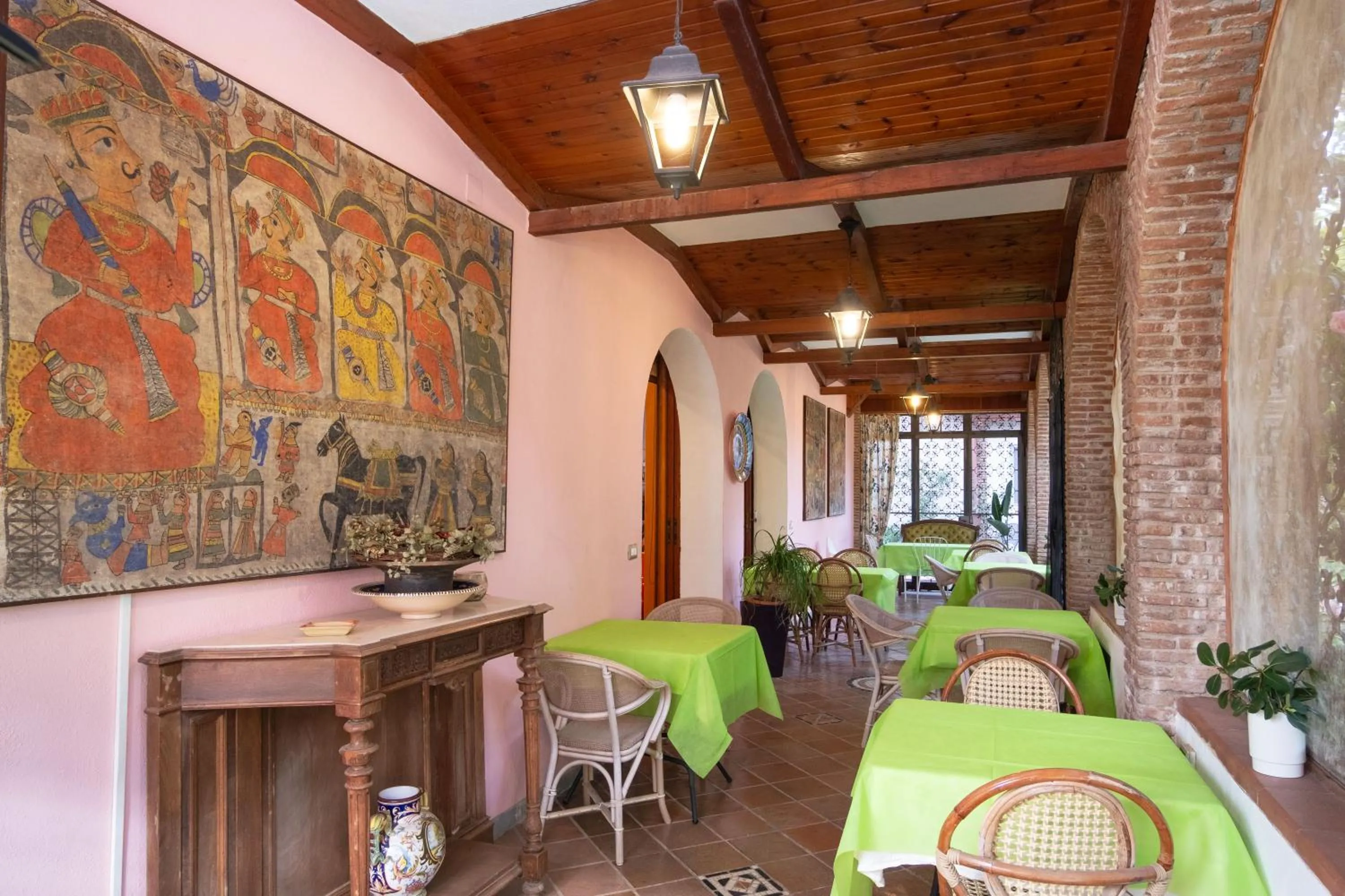 Patio in L'Elisea Maison De Charme