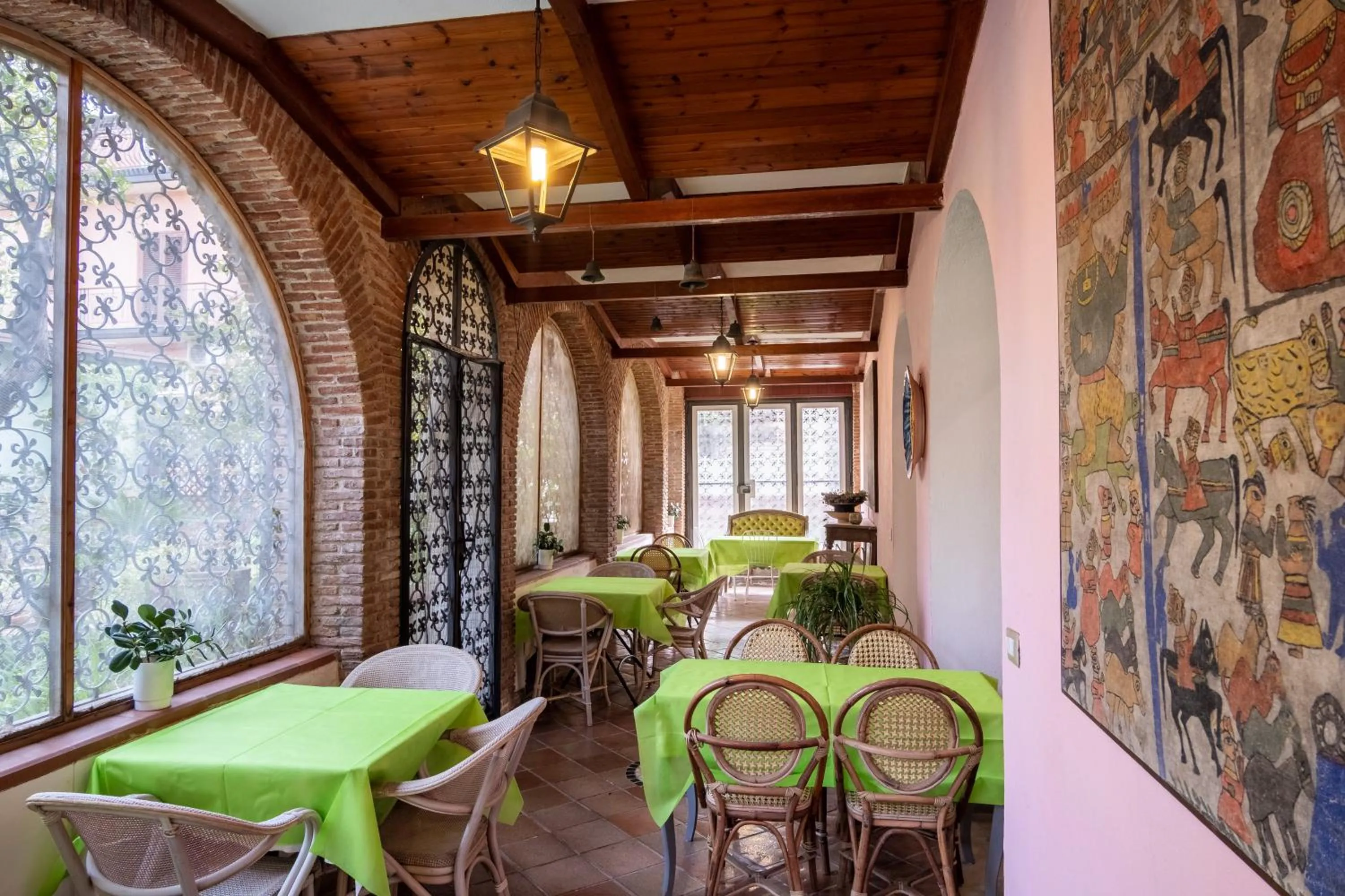 Patio in L'Elisea Maison De Charme