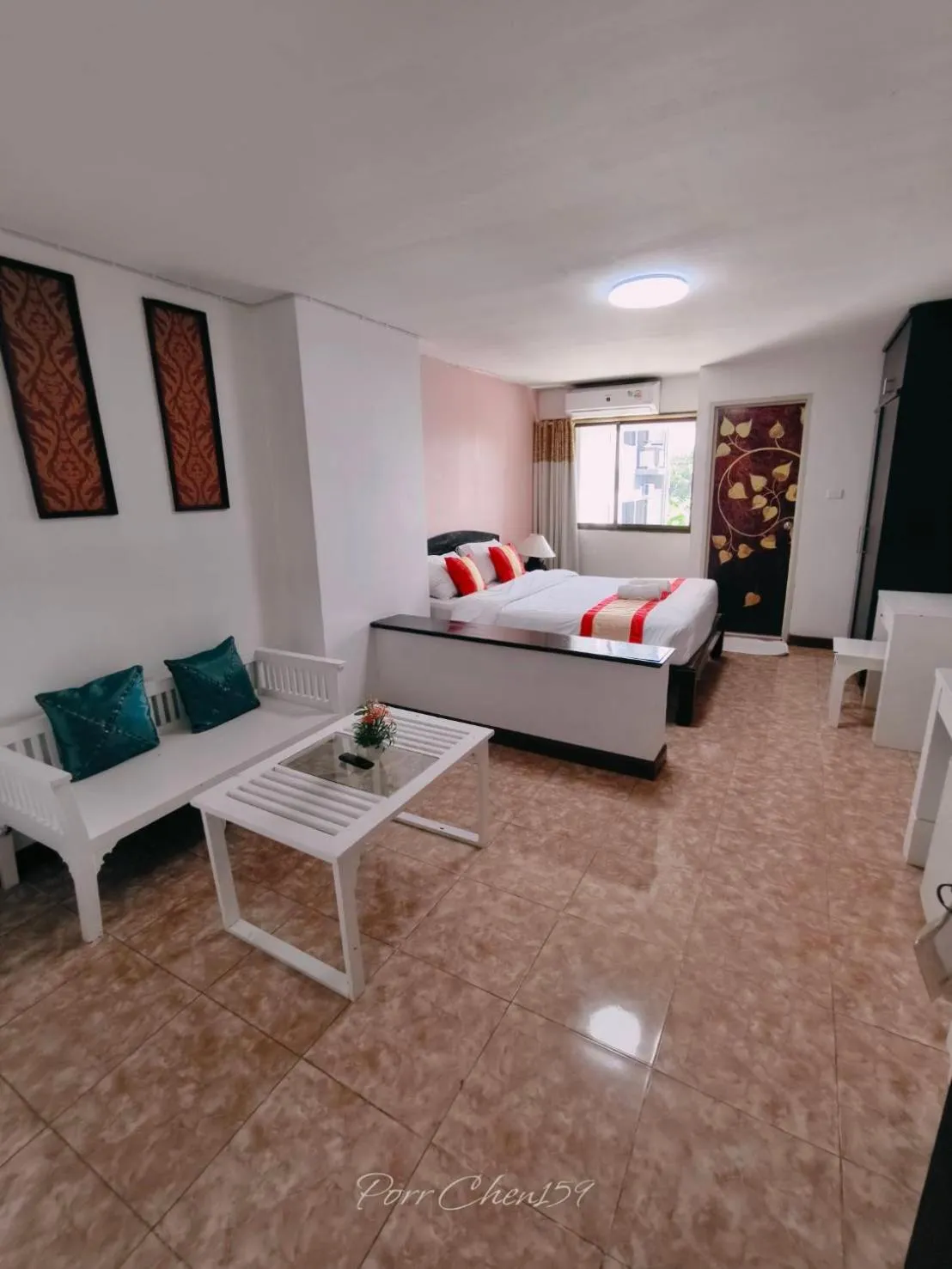 Bedroom, Bed in Noble Place Chiangmai