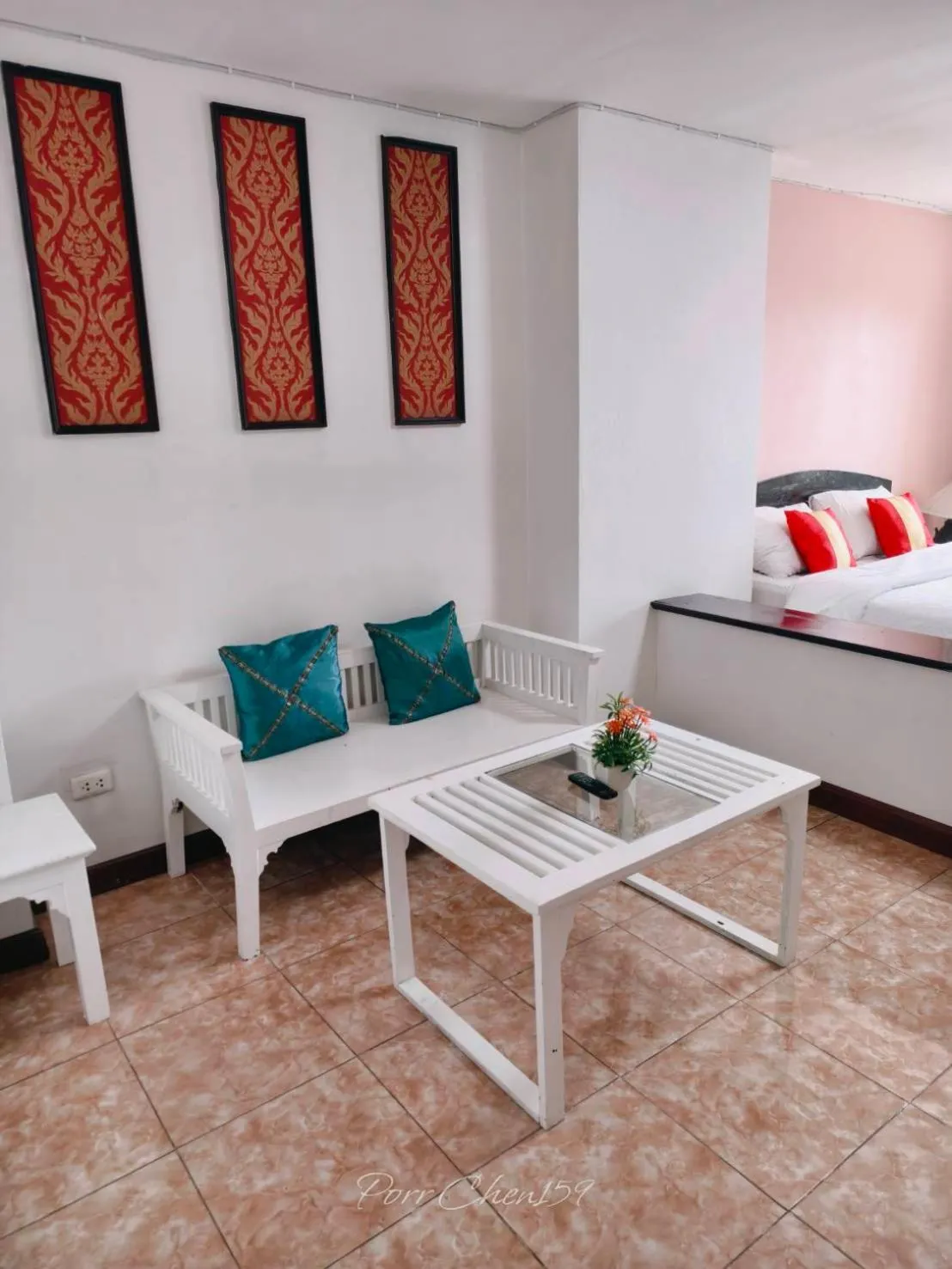 Bed in Noble Place Chiangmai