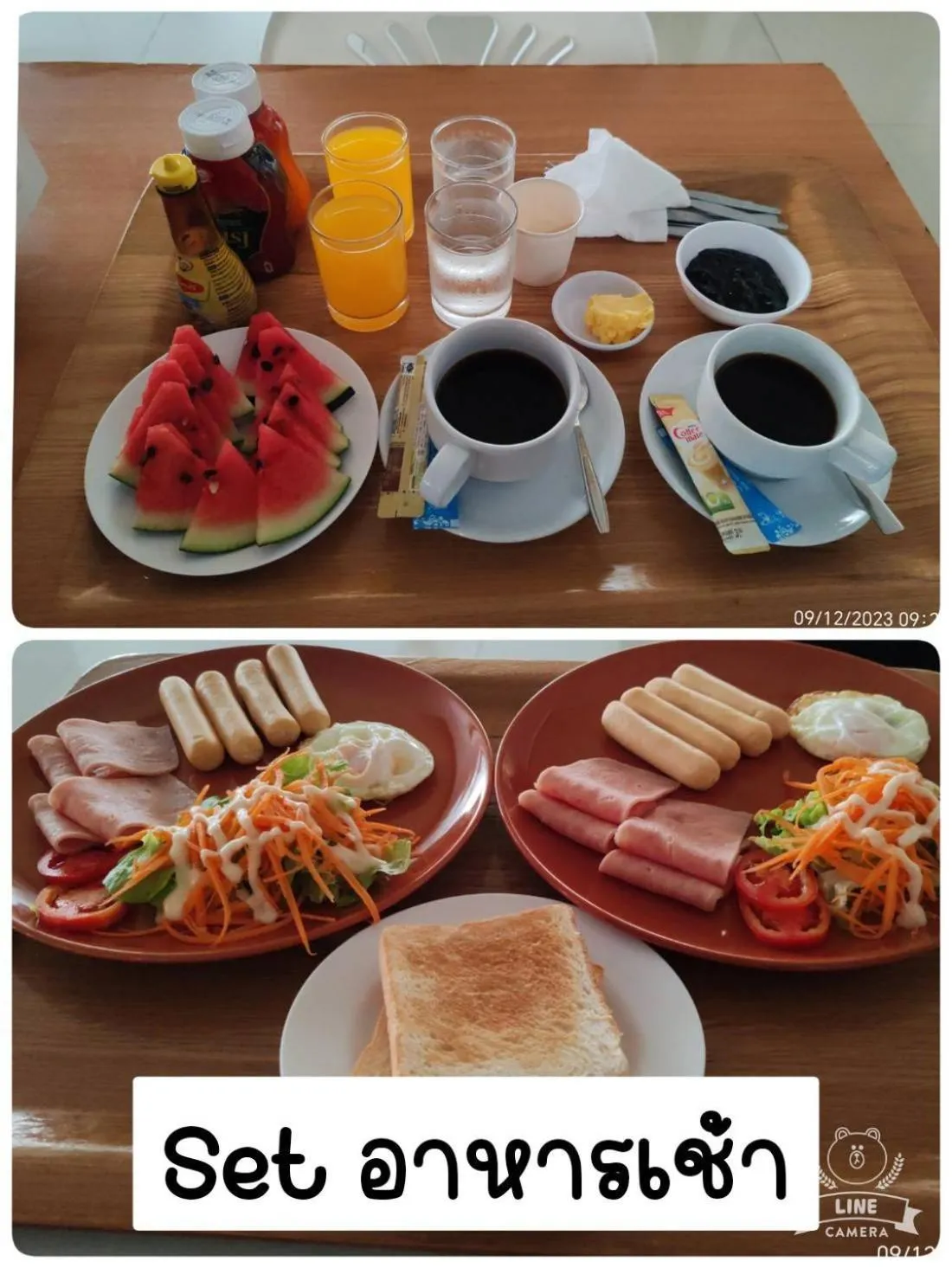 Food and drinks in Noble Place Chiangmai