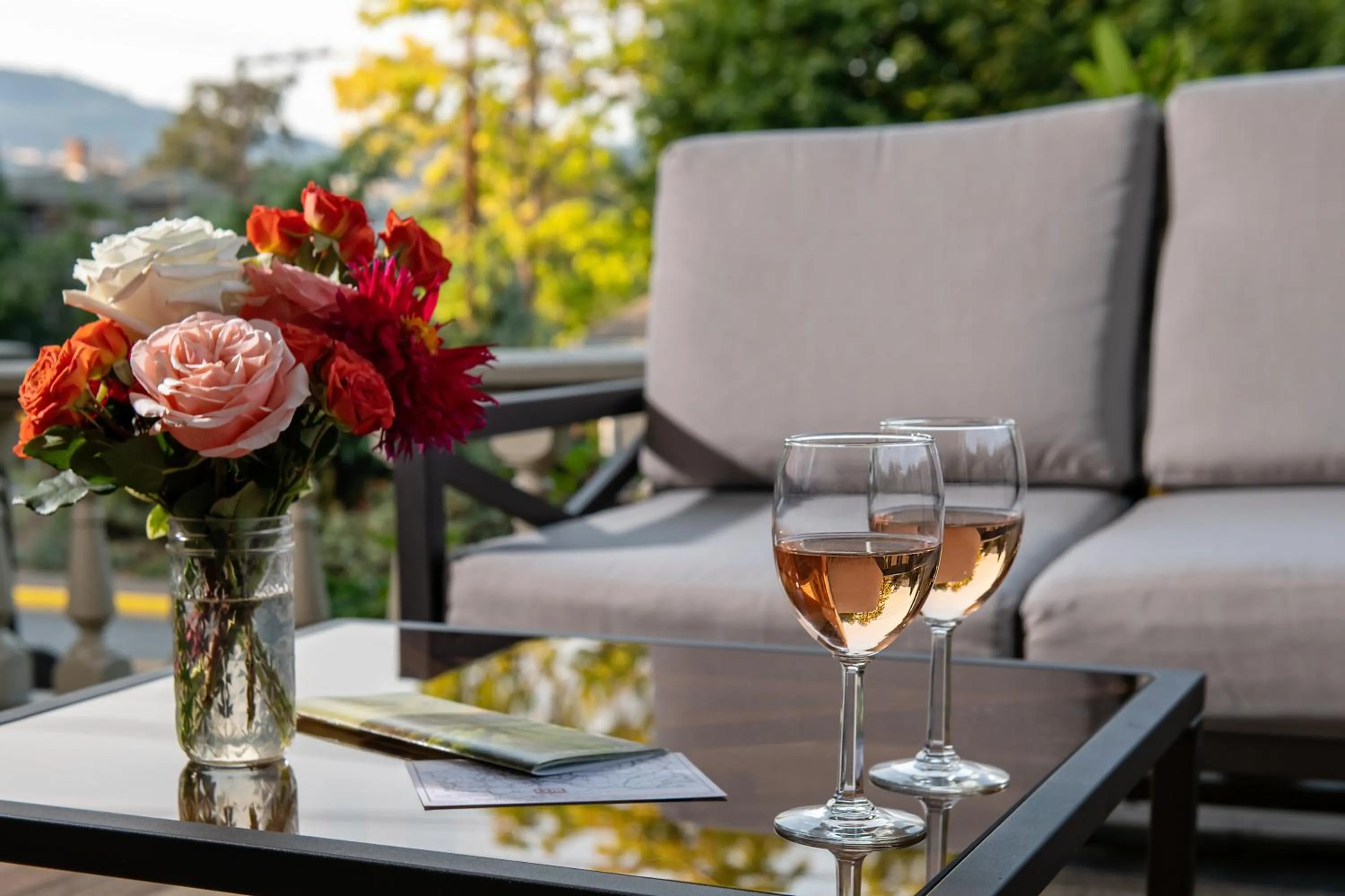 Balcony/Terrace in Inn at the Gorge
