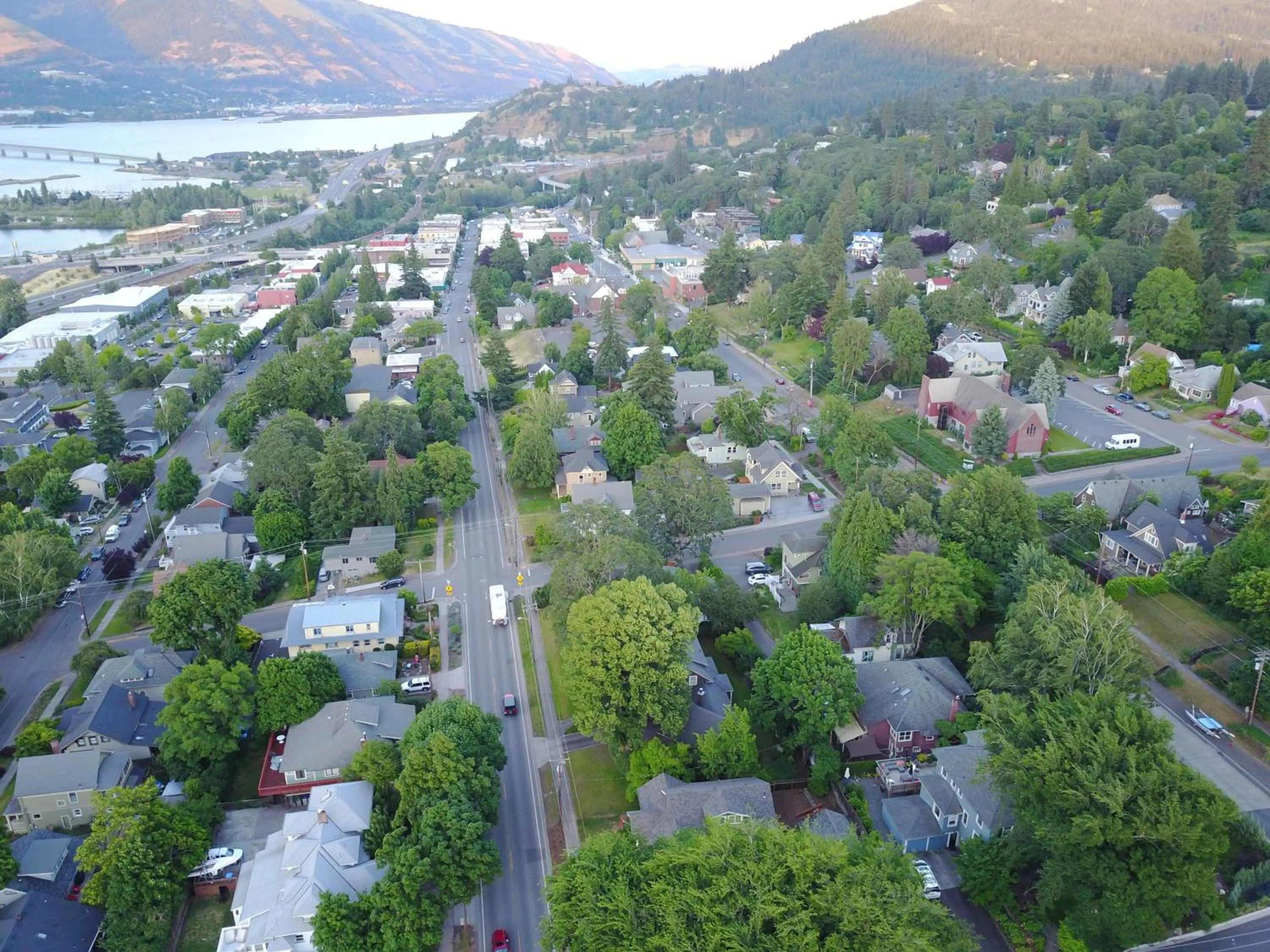 Bird's eye view in Inn at the Gorge