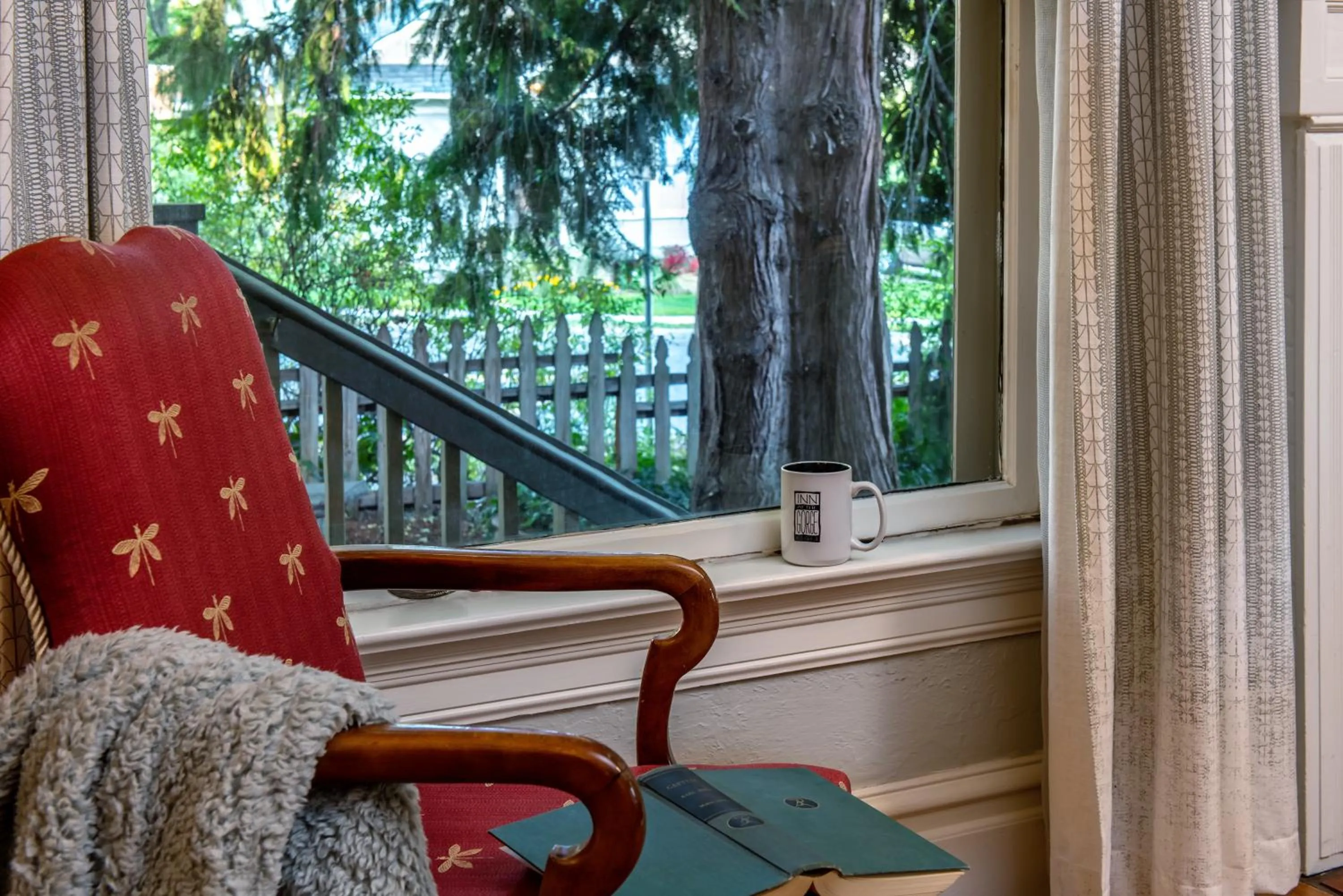 Lobby or reception in Inn at the Gorge