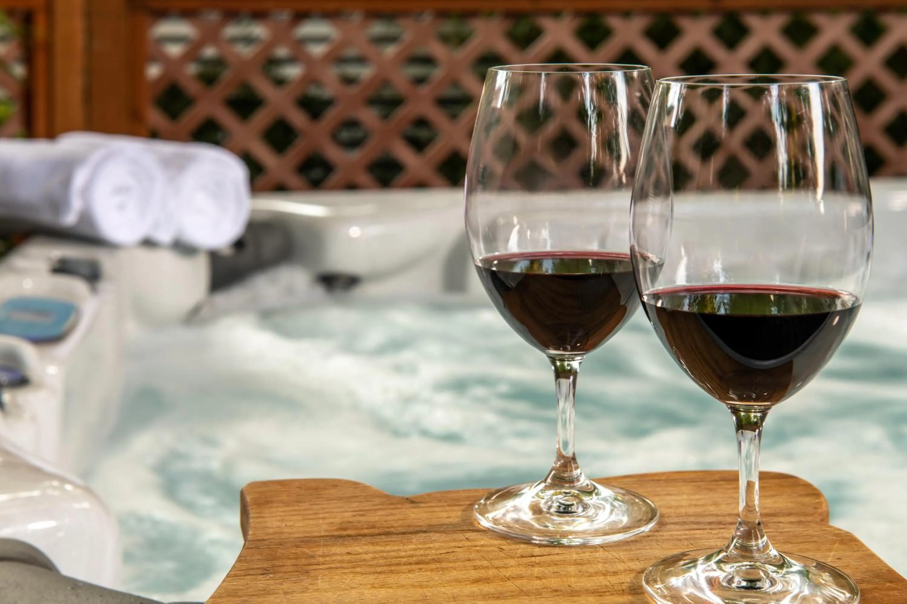 Hot Tub in Inn at the Gorge