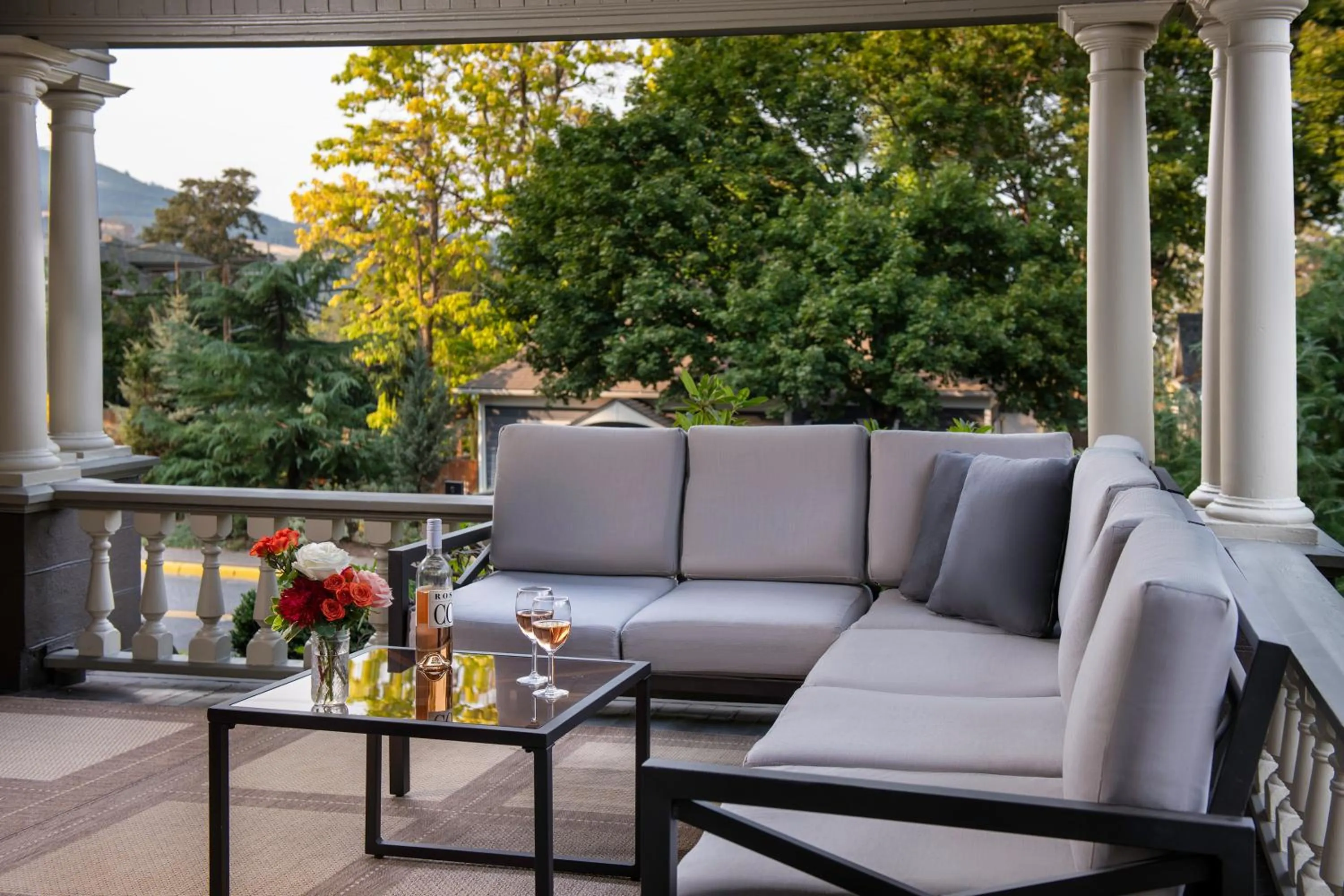 Balcony/Terrace in Inn at the Gorge