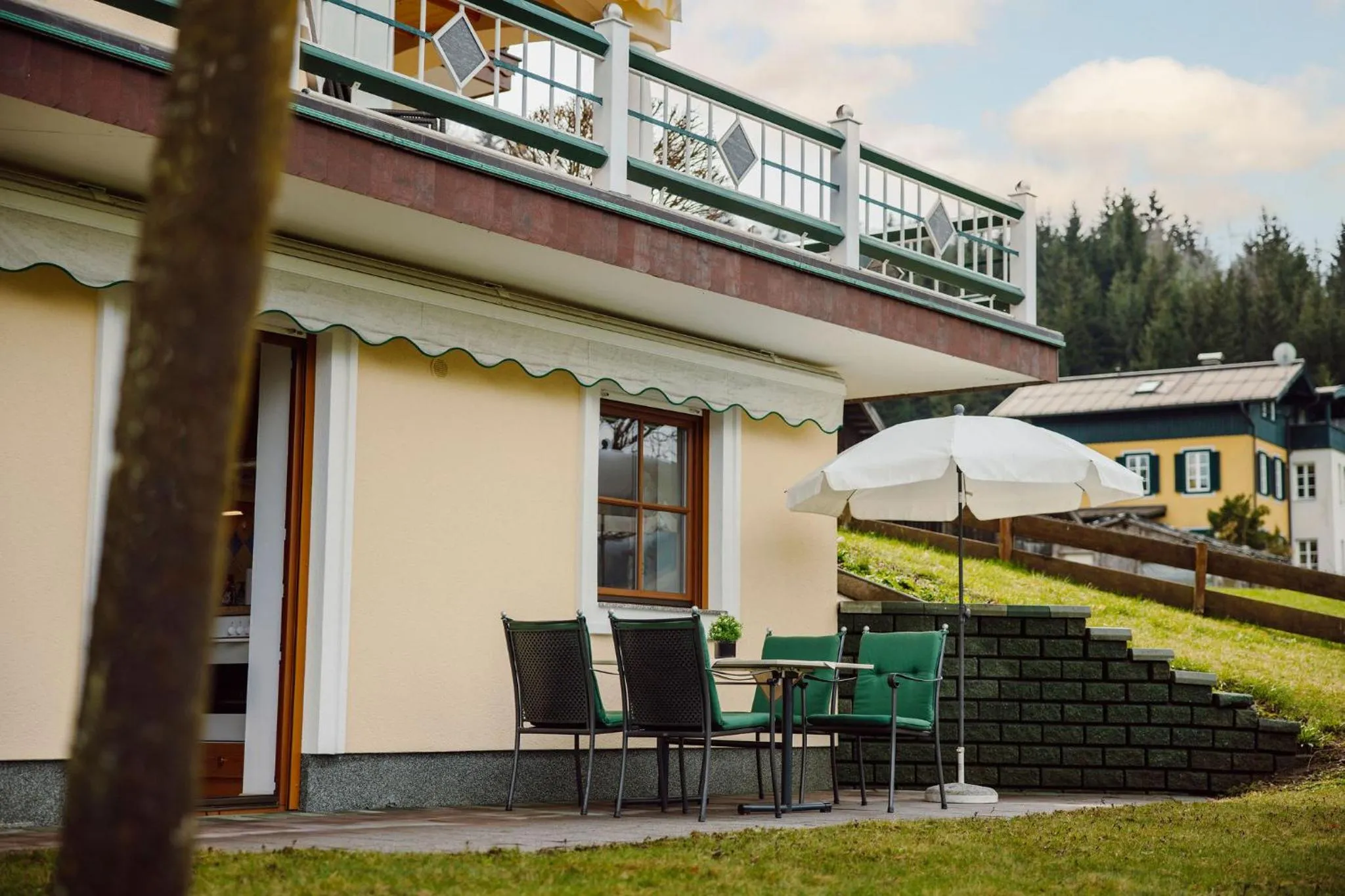 Garden in Lerchs Landhotel