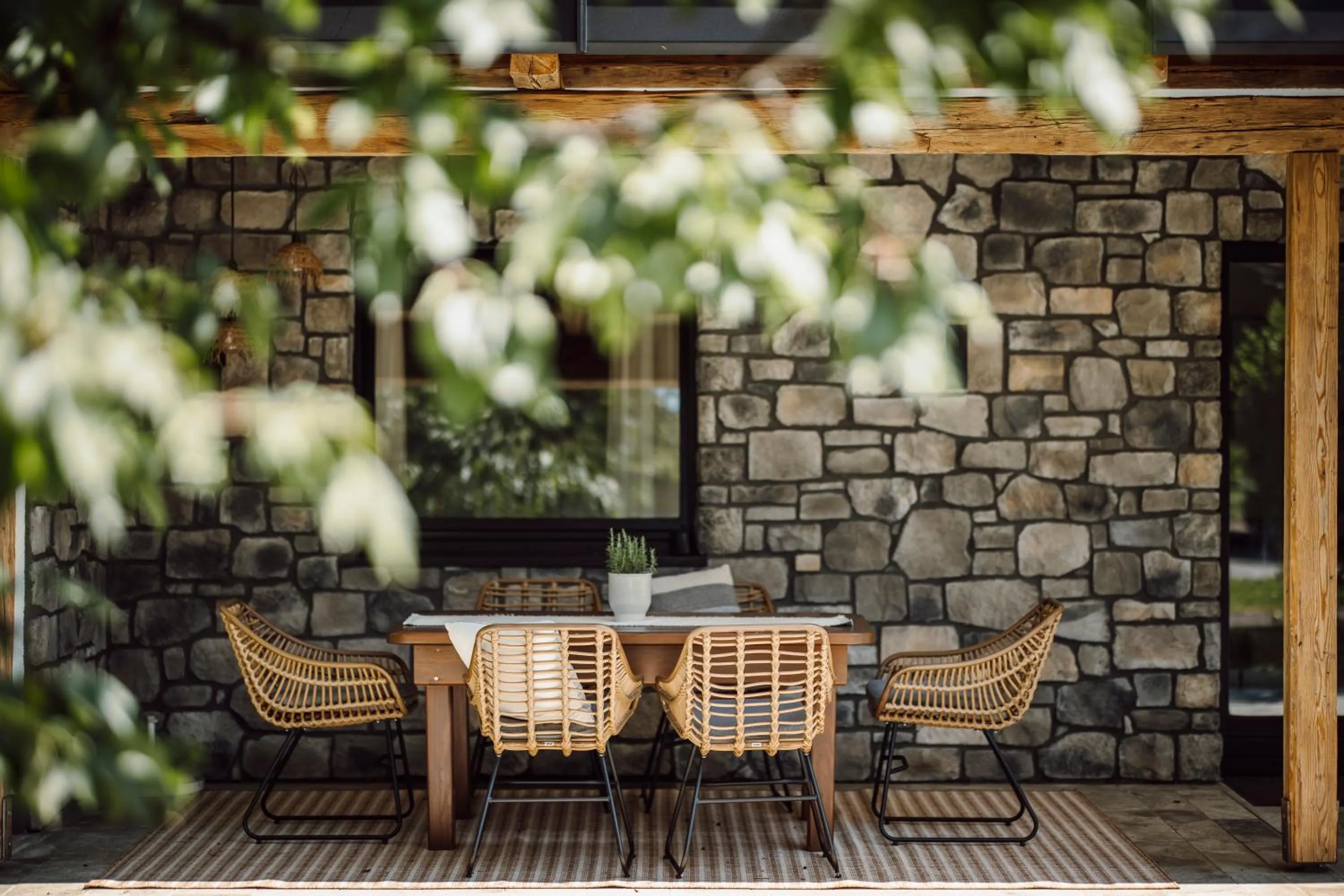 Garden in Lerchs Landhotel