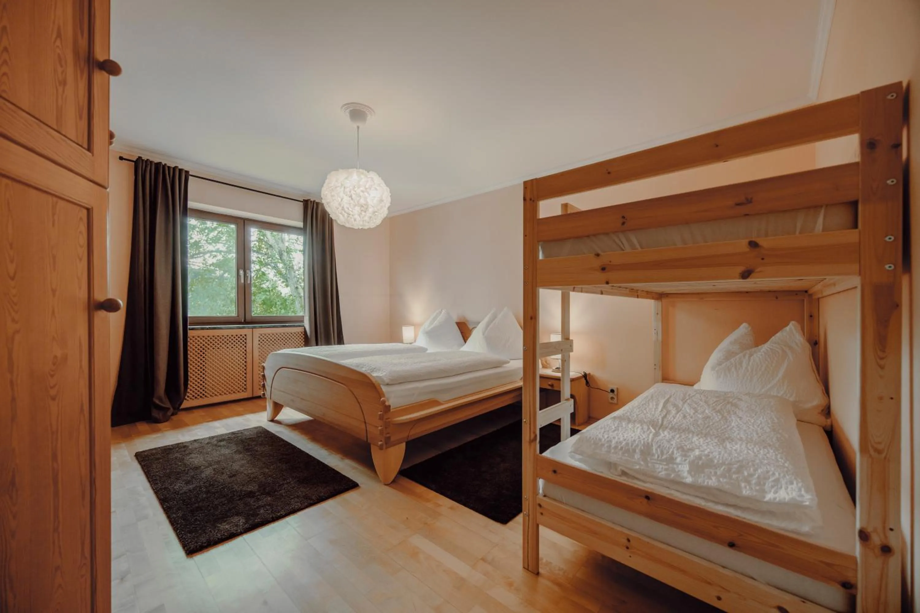 Photo of the whole room, Bed in Lerchs Landhotel