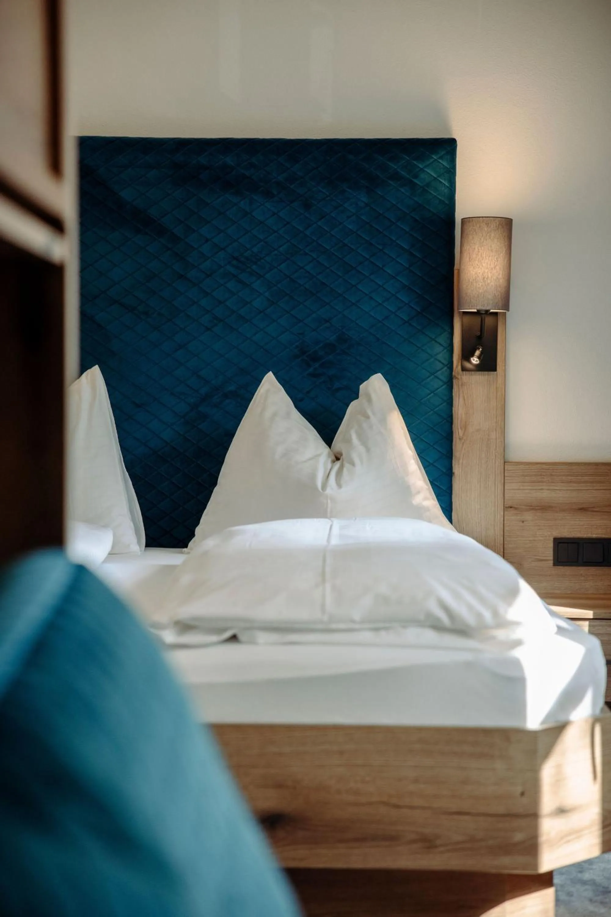 Bedroom, Bed in Lerchs Landhotel