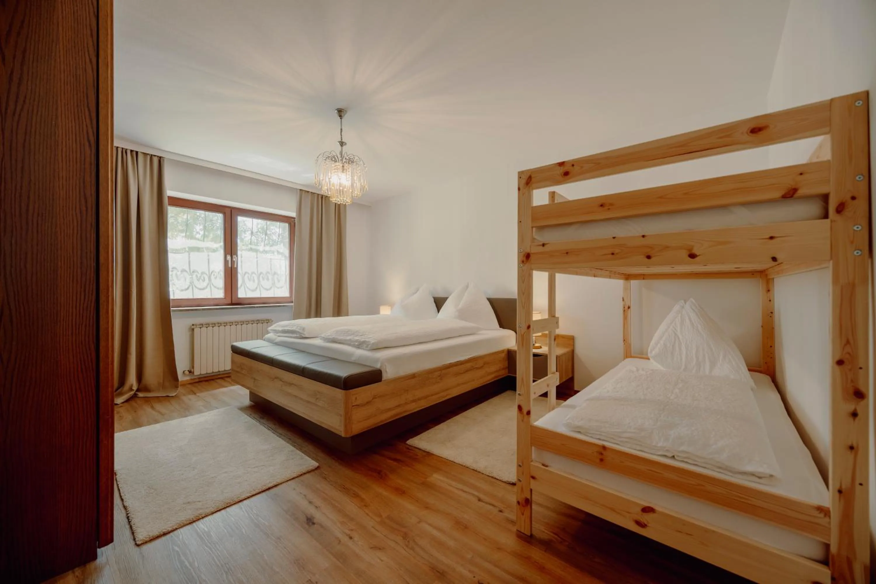 Photo of the whole room, Bed in Lerchs Landhotel