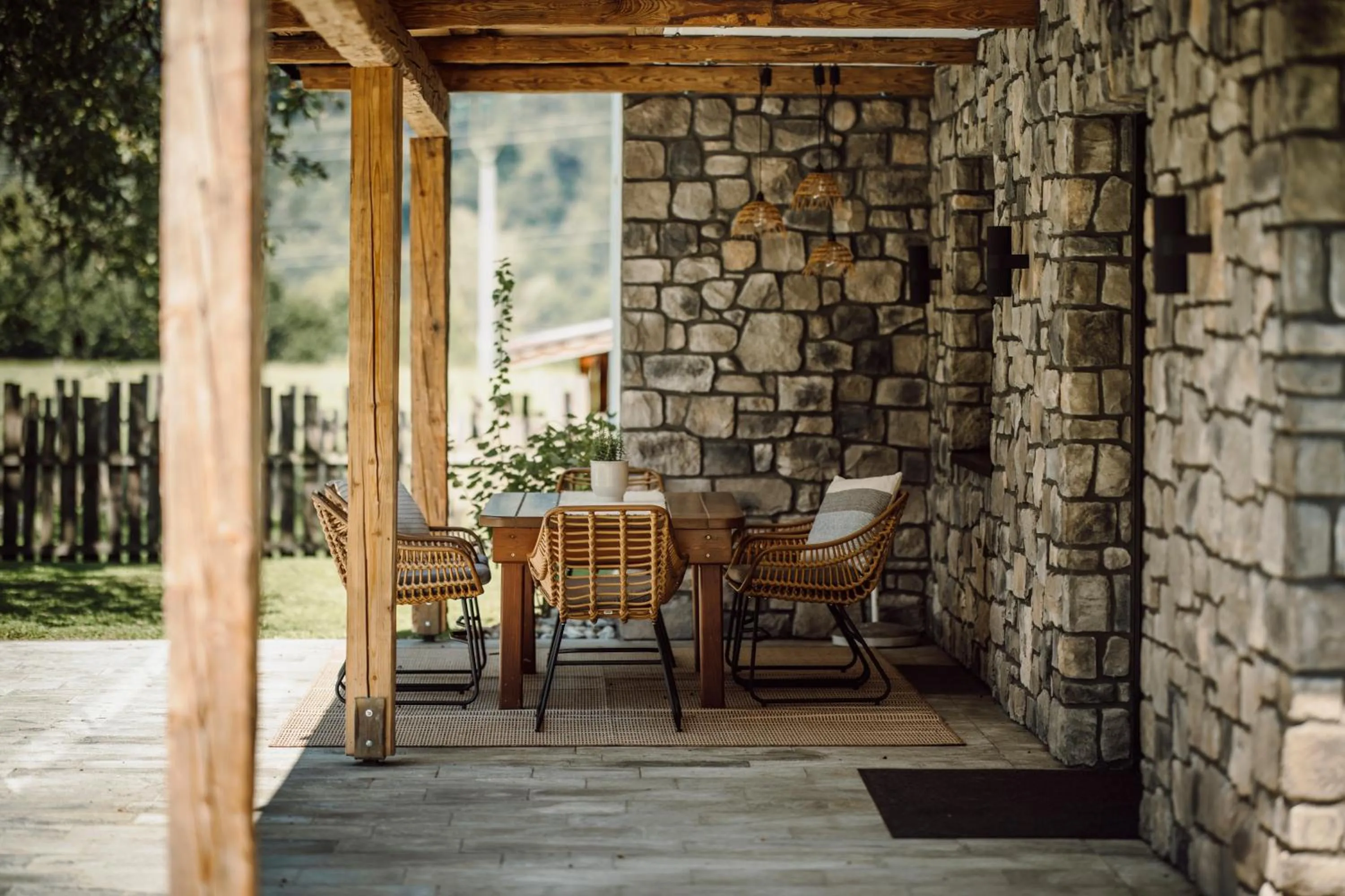 Garden in Lerchs Landhotel