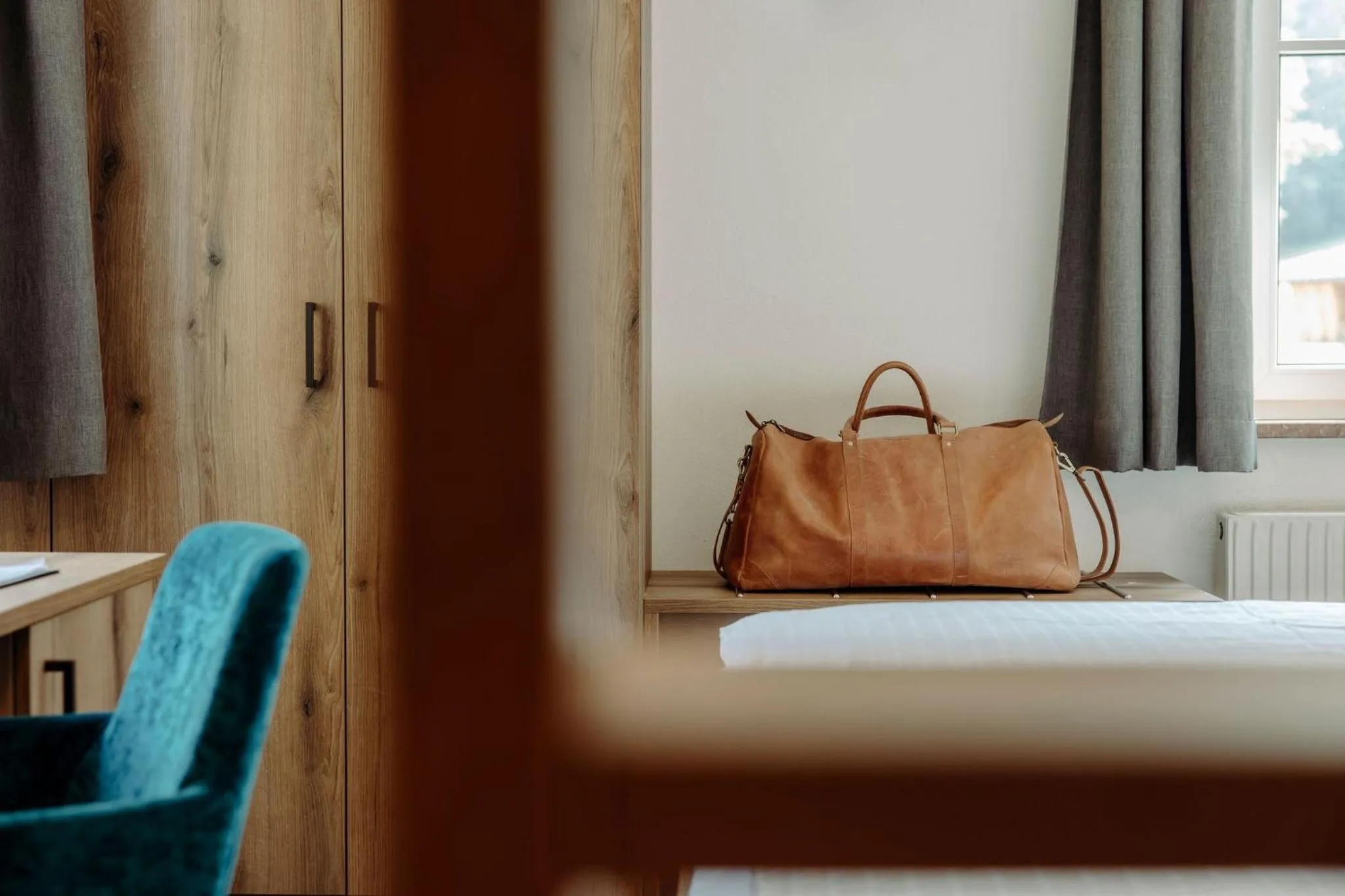 Bedroom, Bed in Lerchs Landhotel