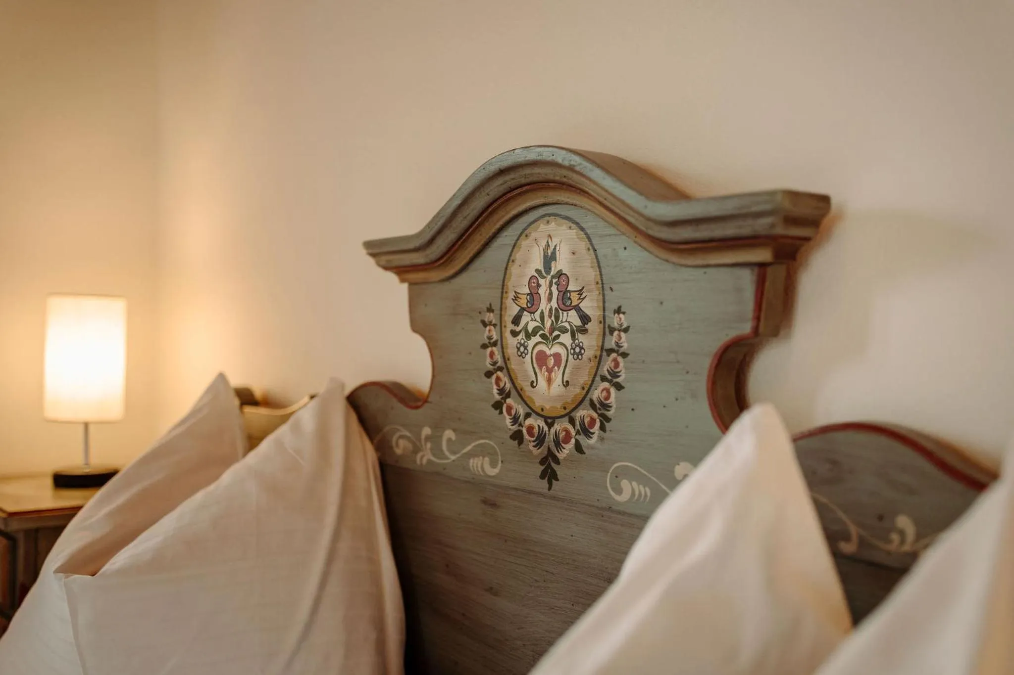 Bedroom, Bed in Lerchs Landhotel