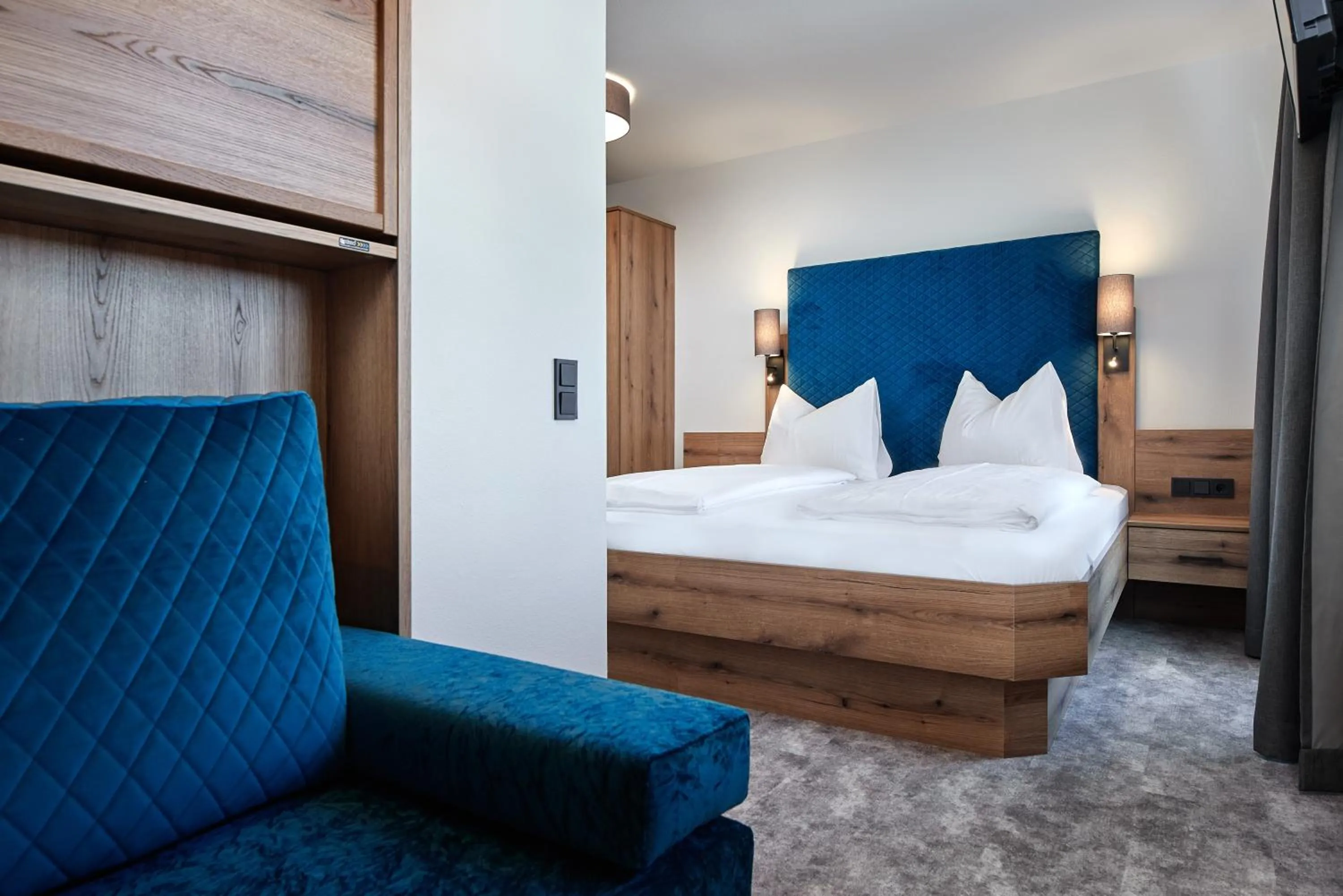 Bed in Lerchs Landhotel