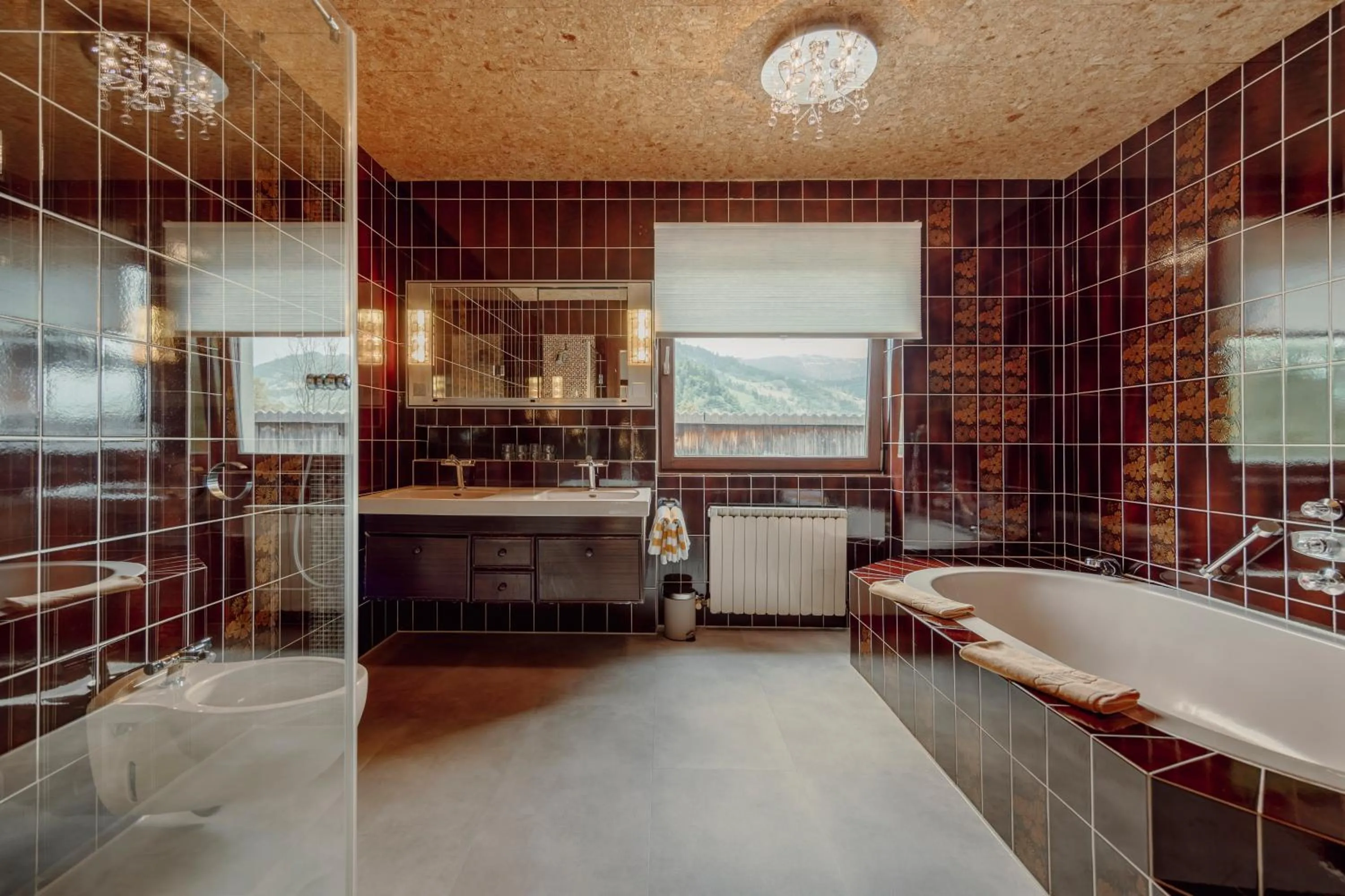 Bathroom in Lerchs Landhotel