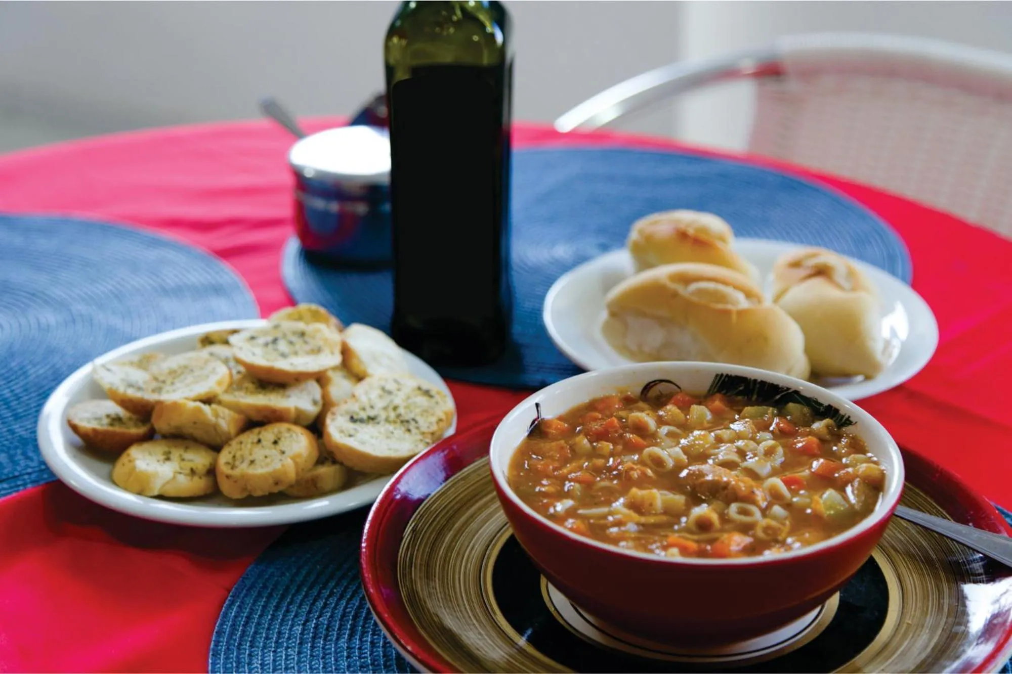 Food close-up in 5C Hotel