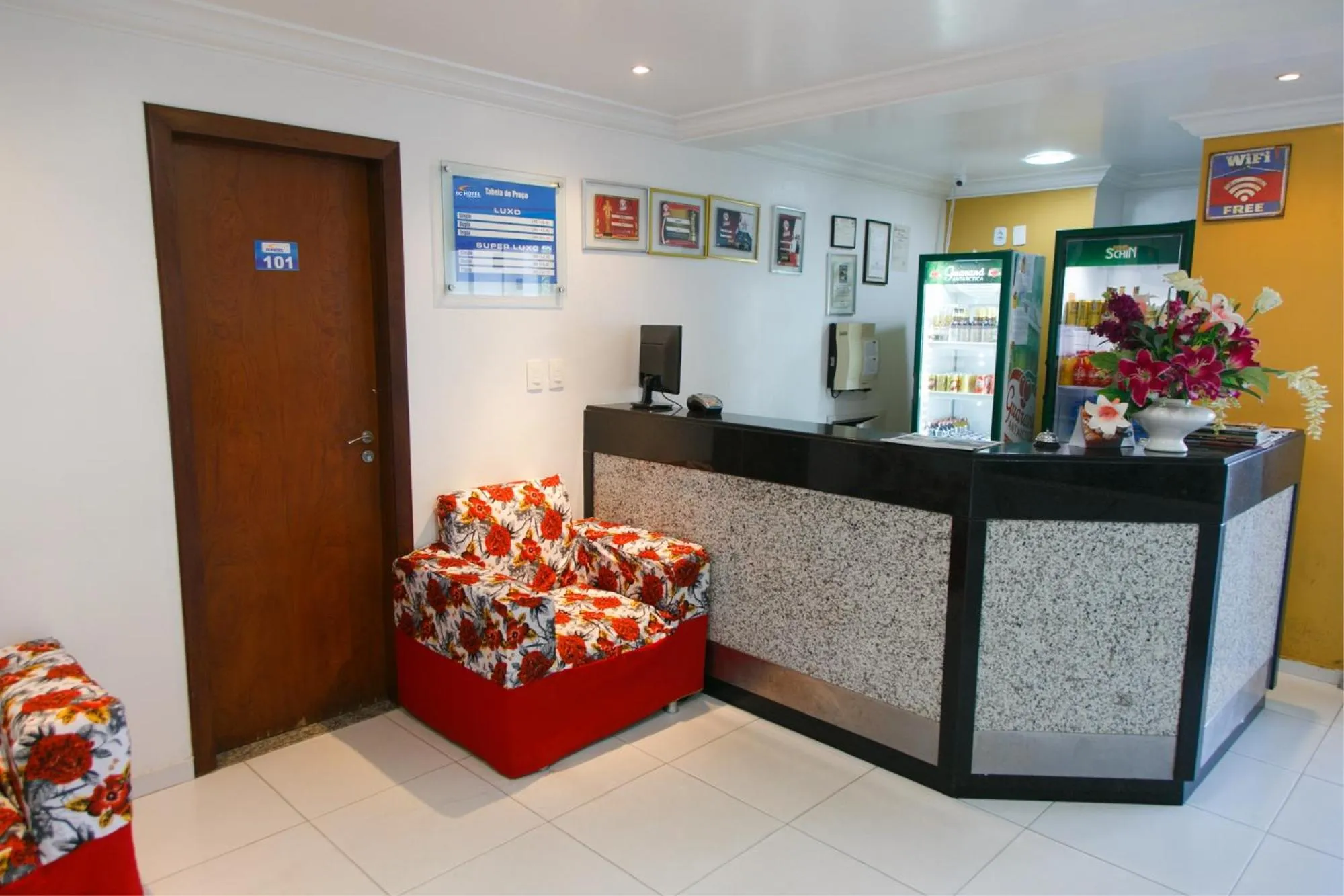 Lobby or reception in 5C Hotel