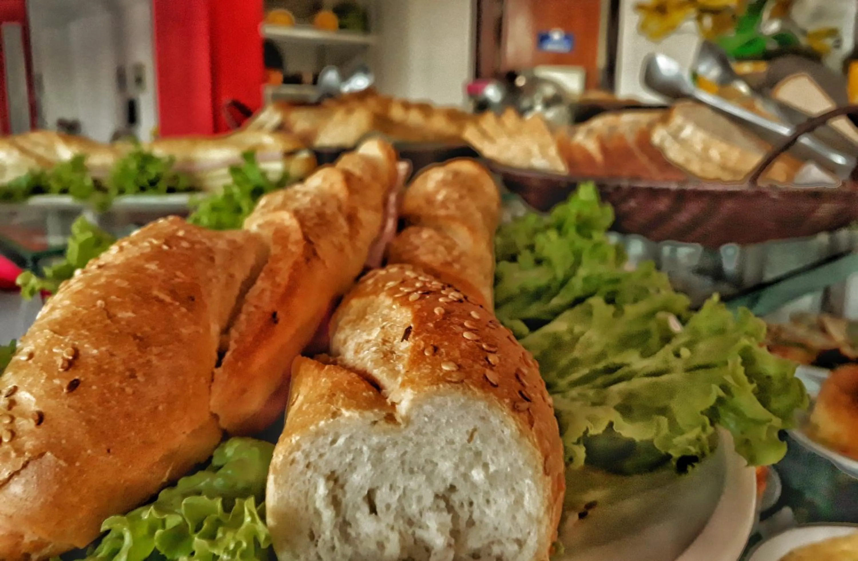 Food close-up in 5C Hotel