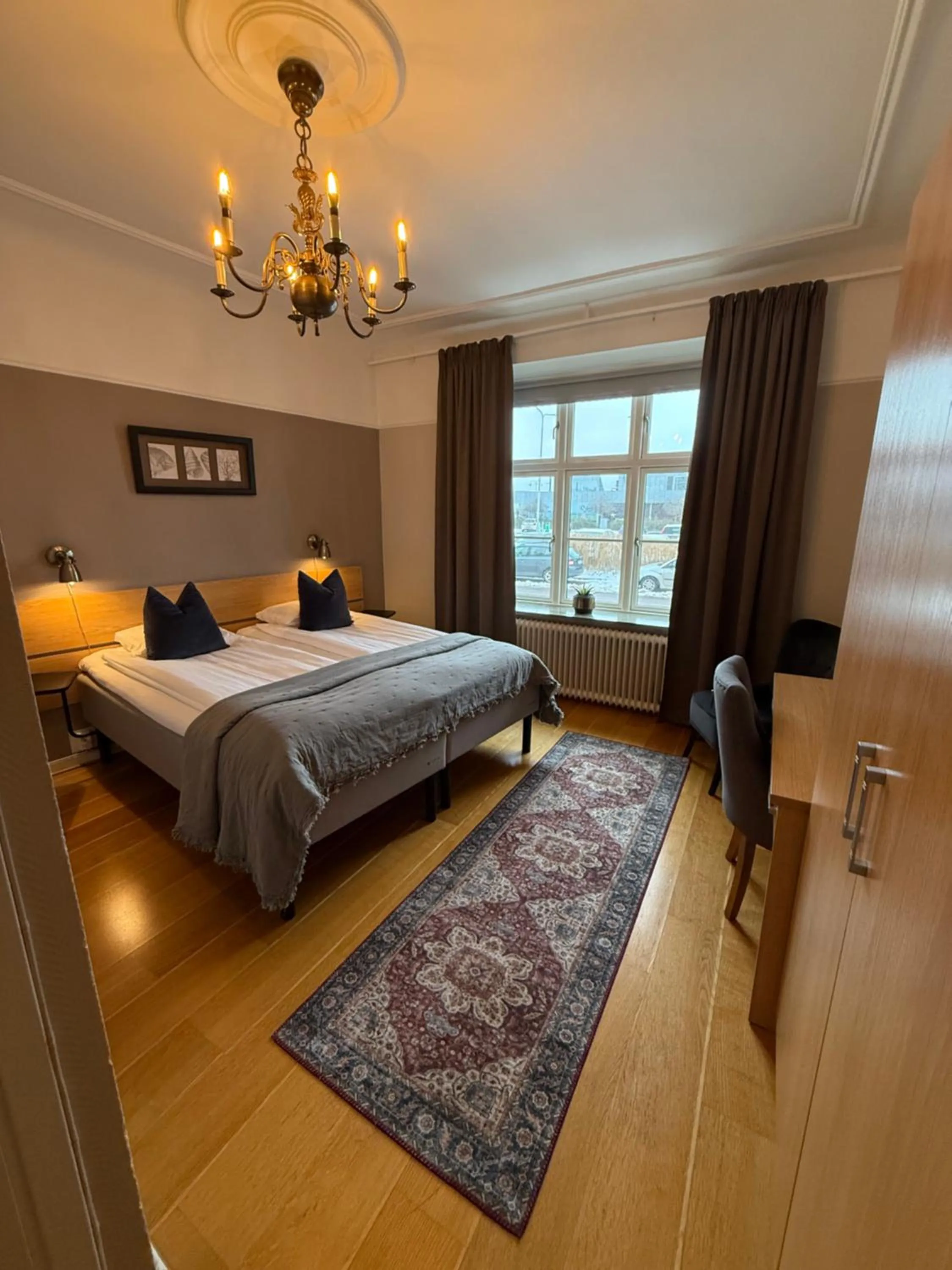 Bed in Hamnhotellet Kronan