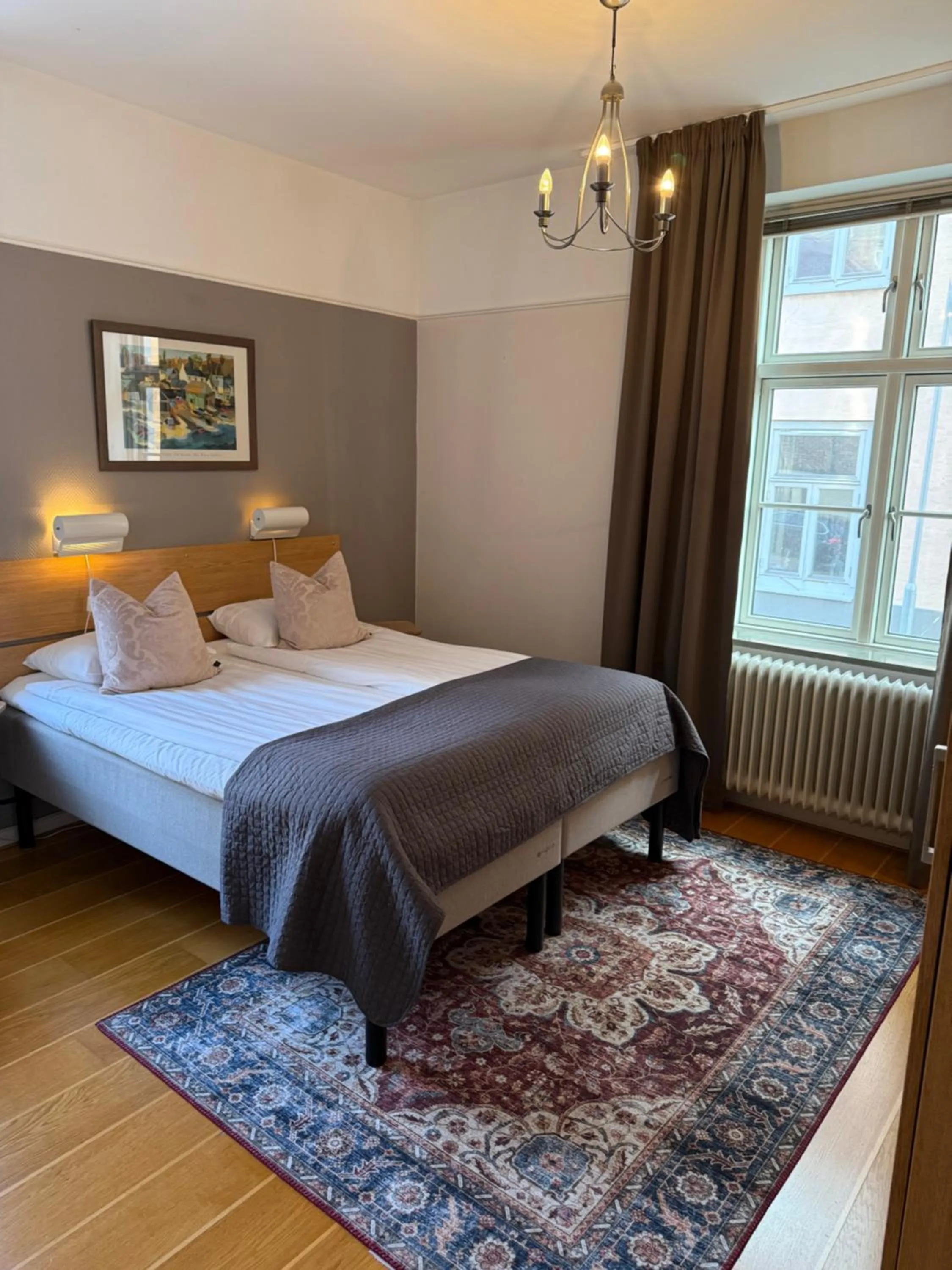 Bed in Hamnhotellet Kronan