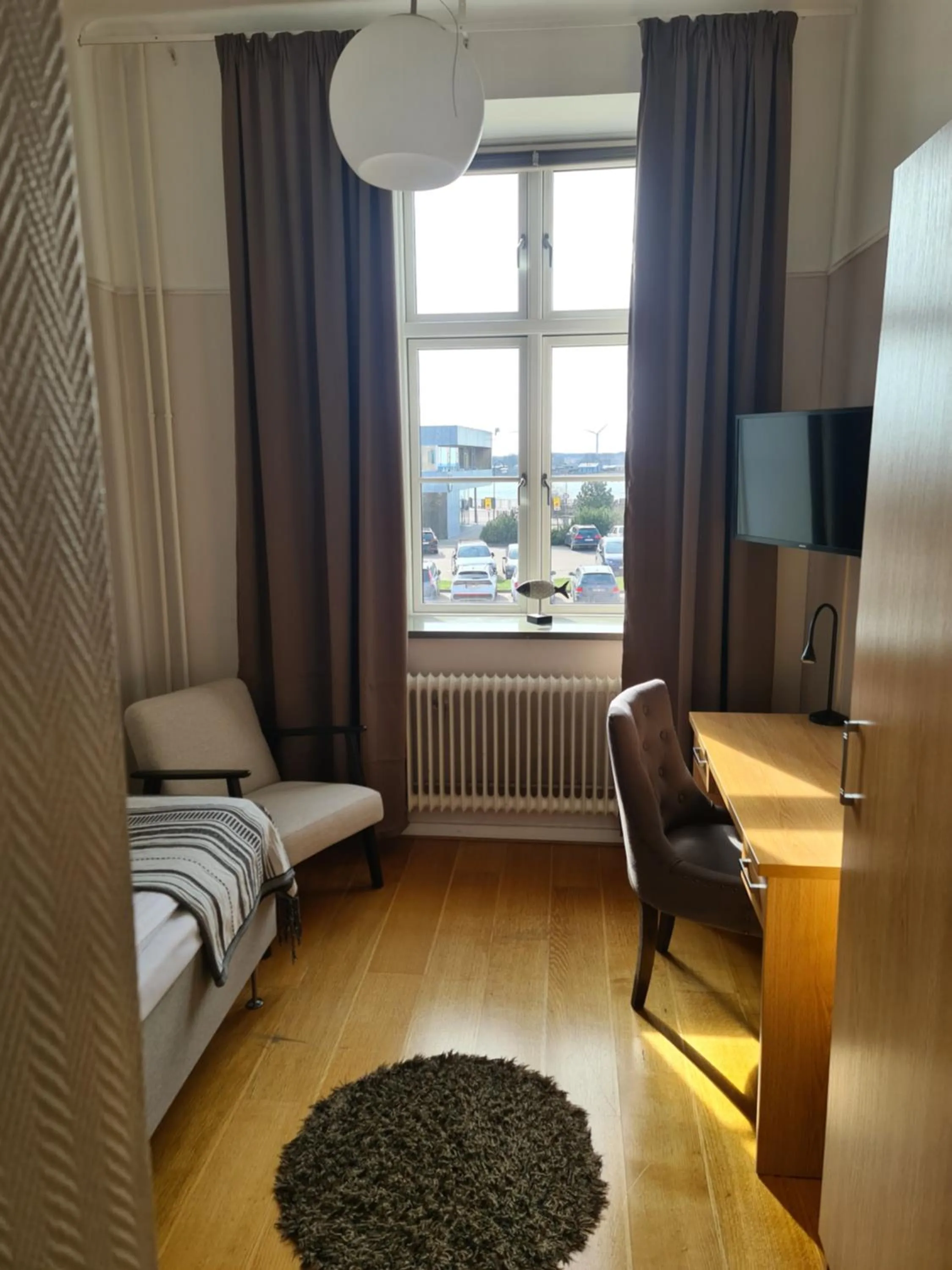 Bed in Hamnhotellet Kronan