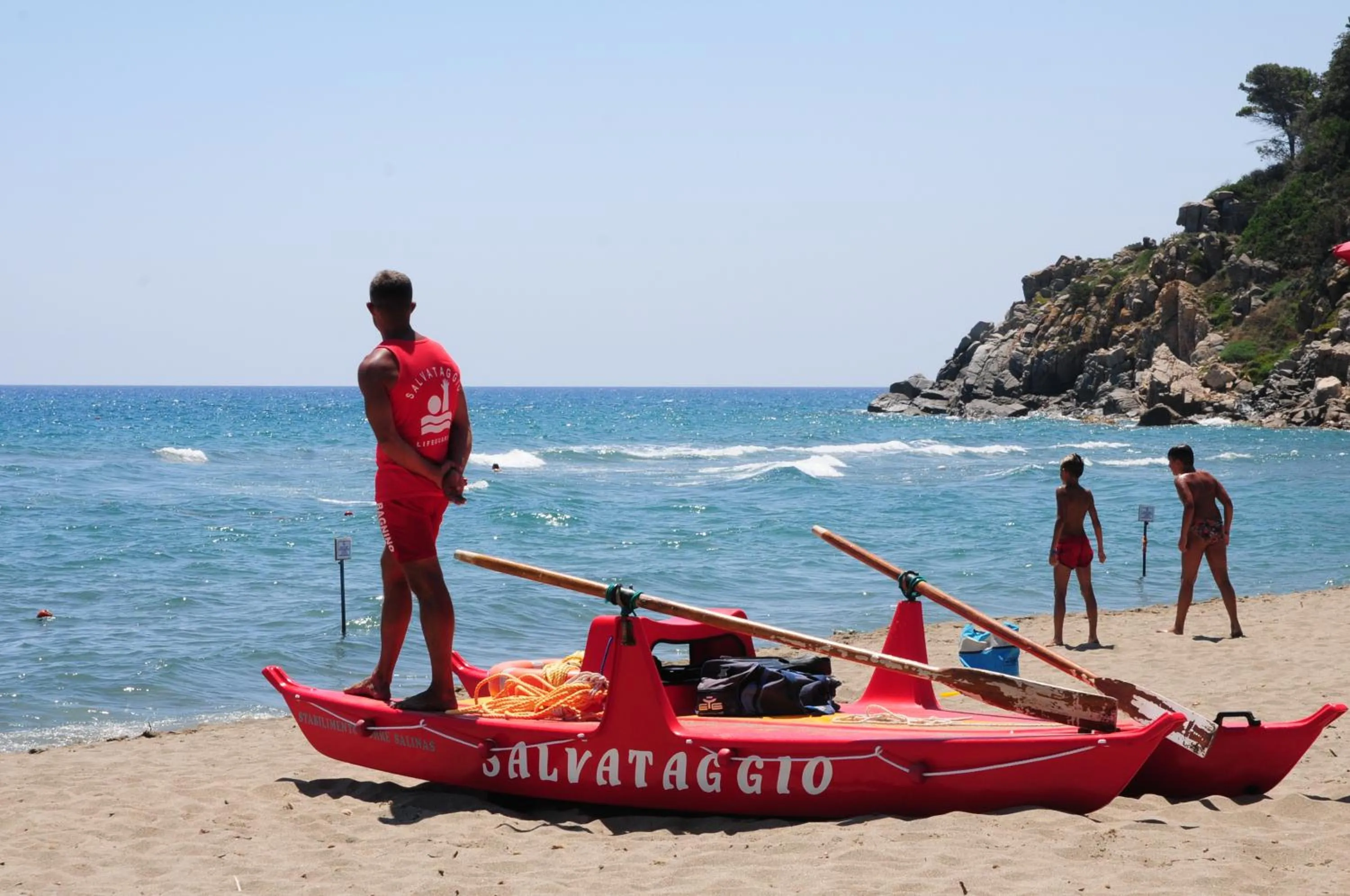Beach in Villaggio Camping Torre Salinas
