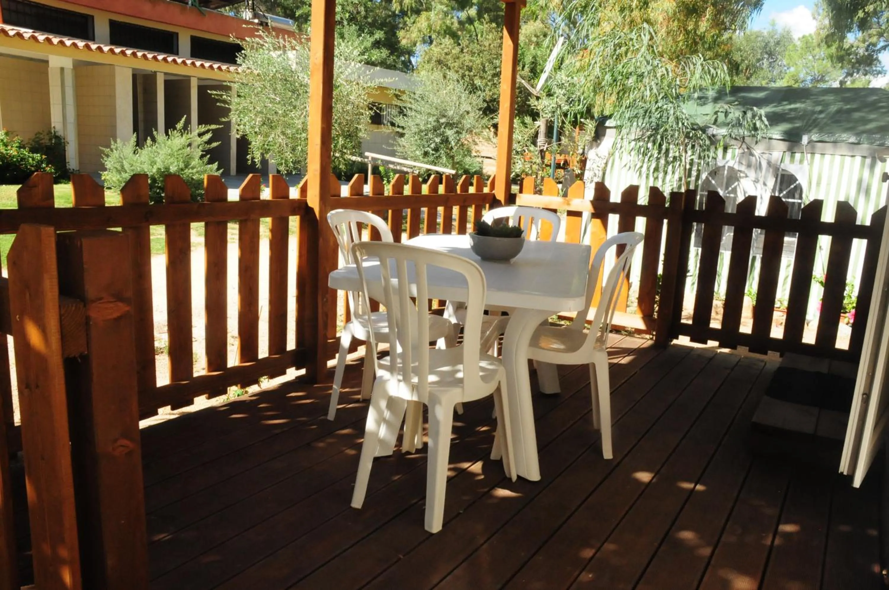 Patio in Villaggio Camping Torre Salinas