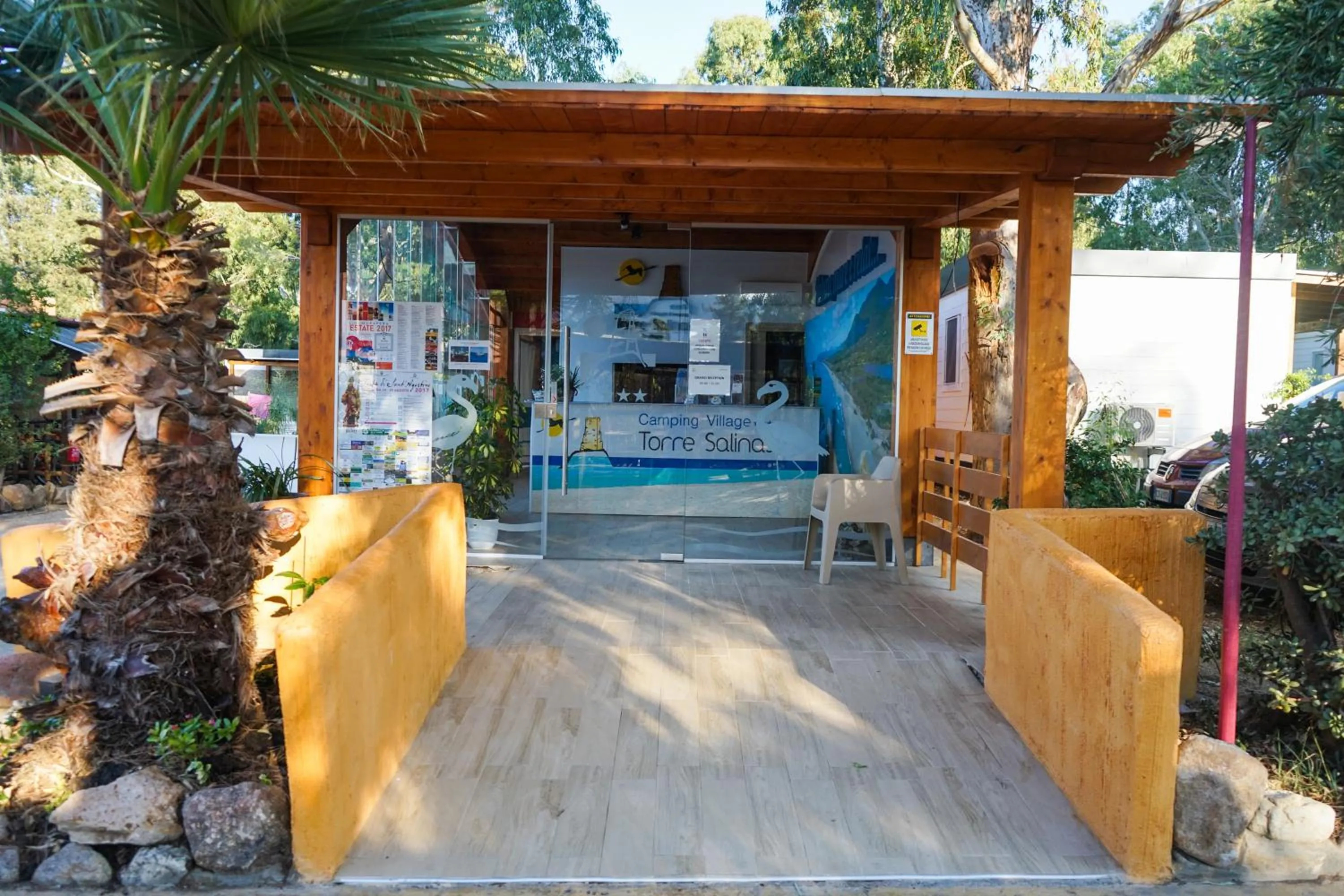 Lobby or reception in Villaggio Camping Torre Salinas