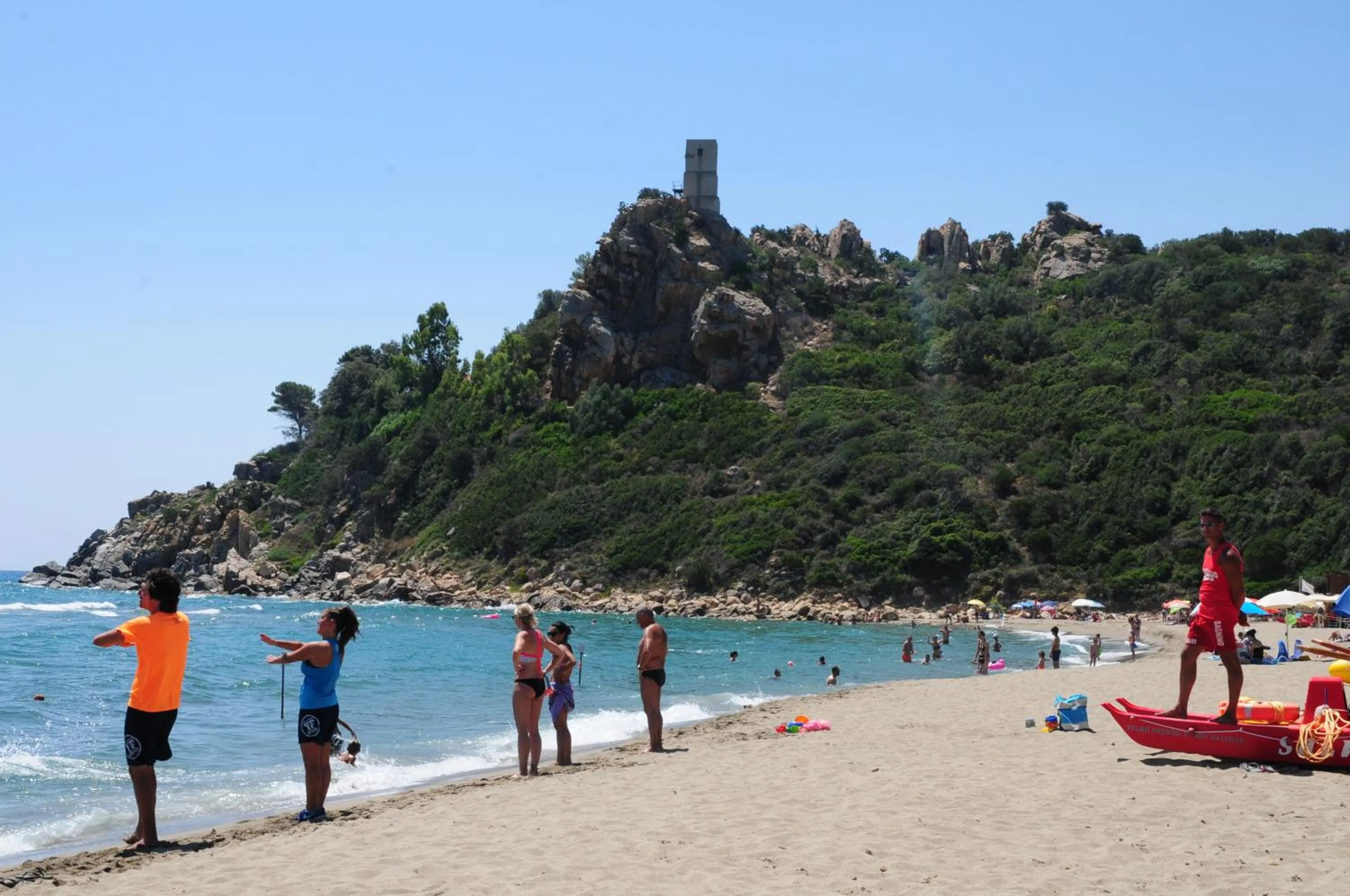 Beach in Villaggio Camping Torre Salinas
