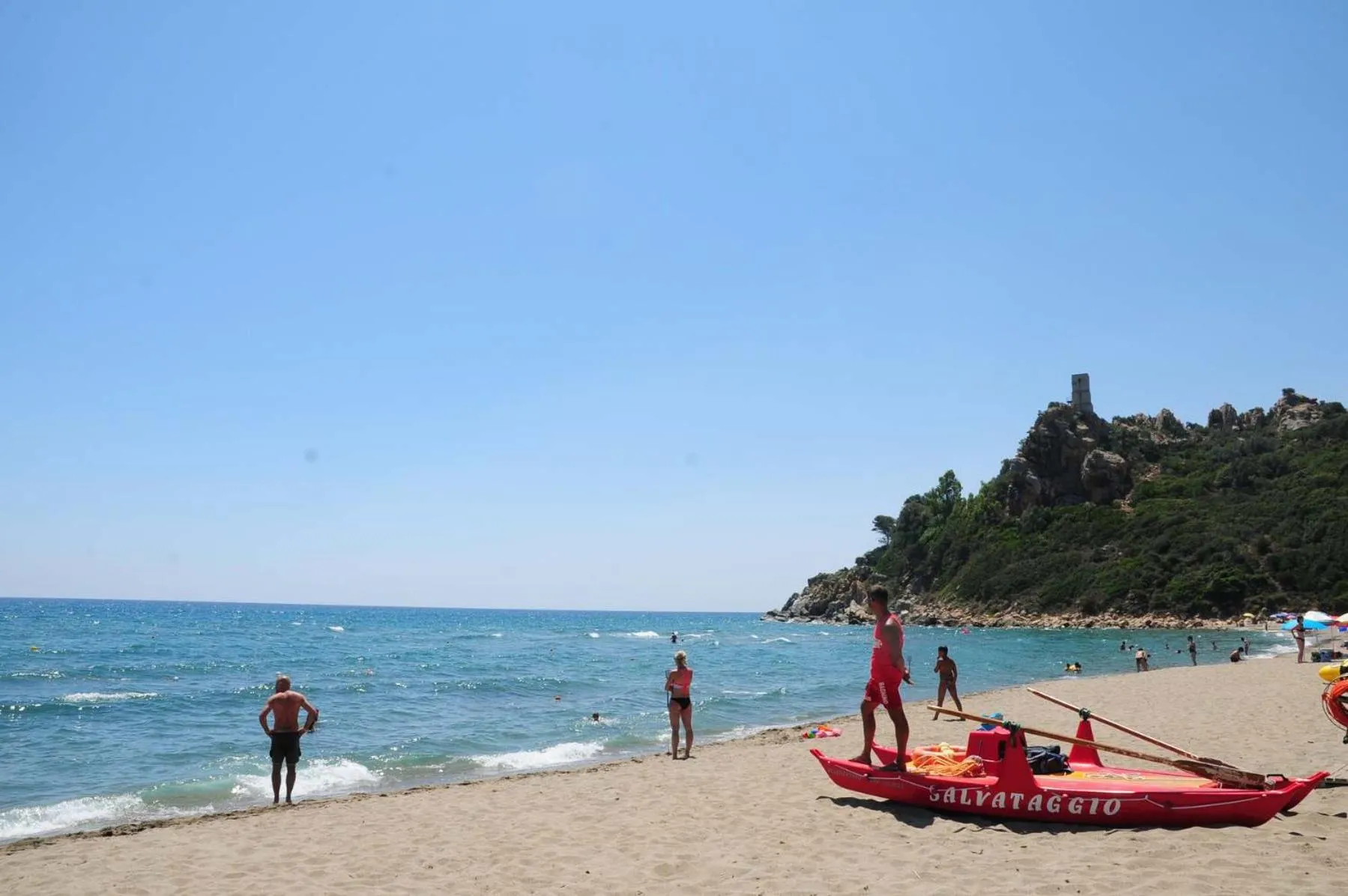 Beach in Villaggio Camping Torre Salinas