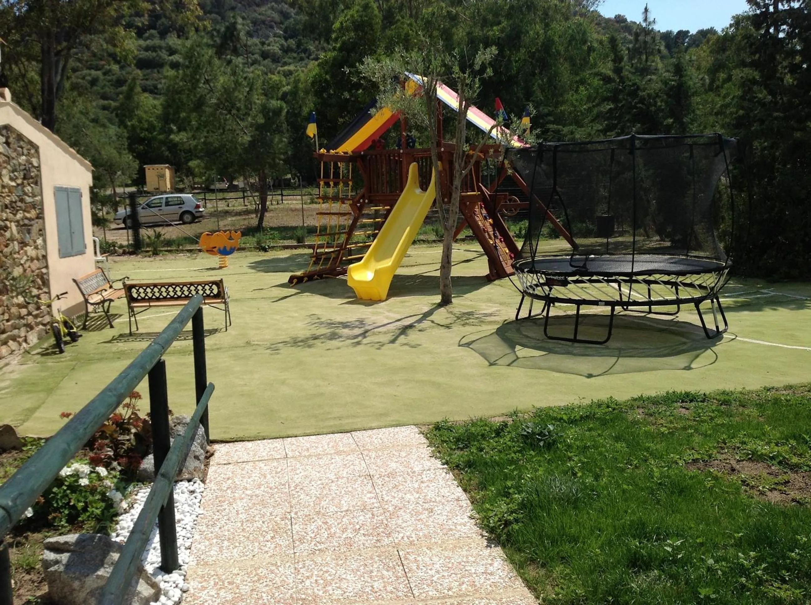 Children play ground in Villaggio Camping Torre Salinas