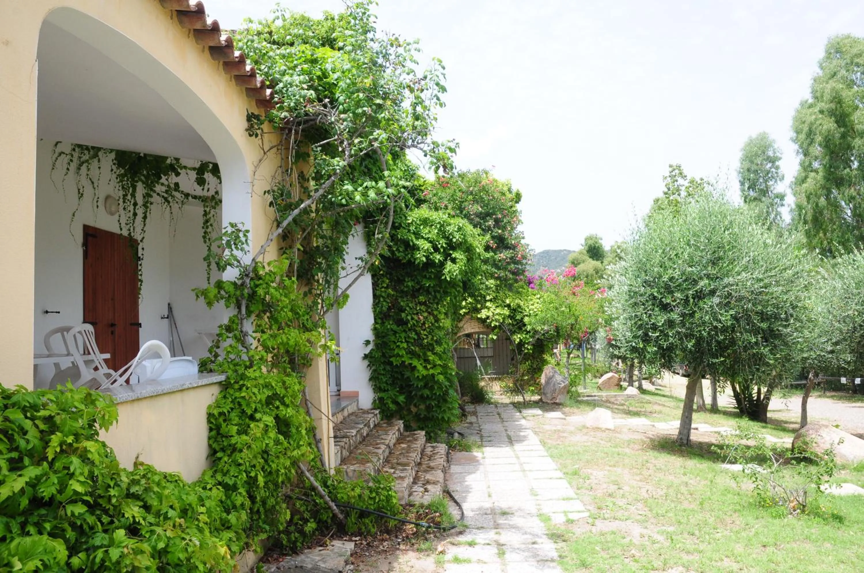 Garden view in Villaggio Camping Torre Salinas