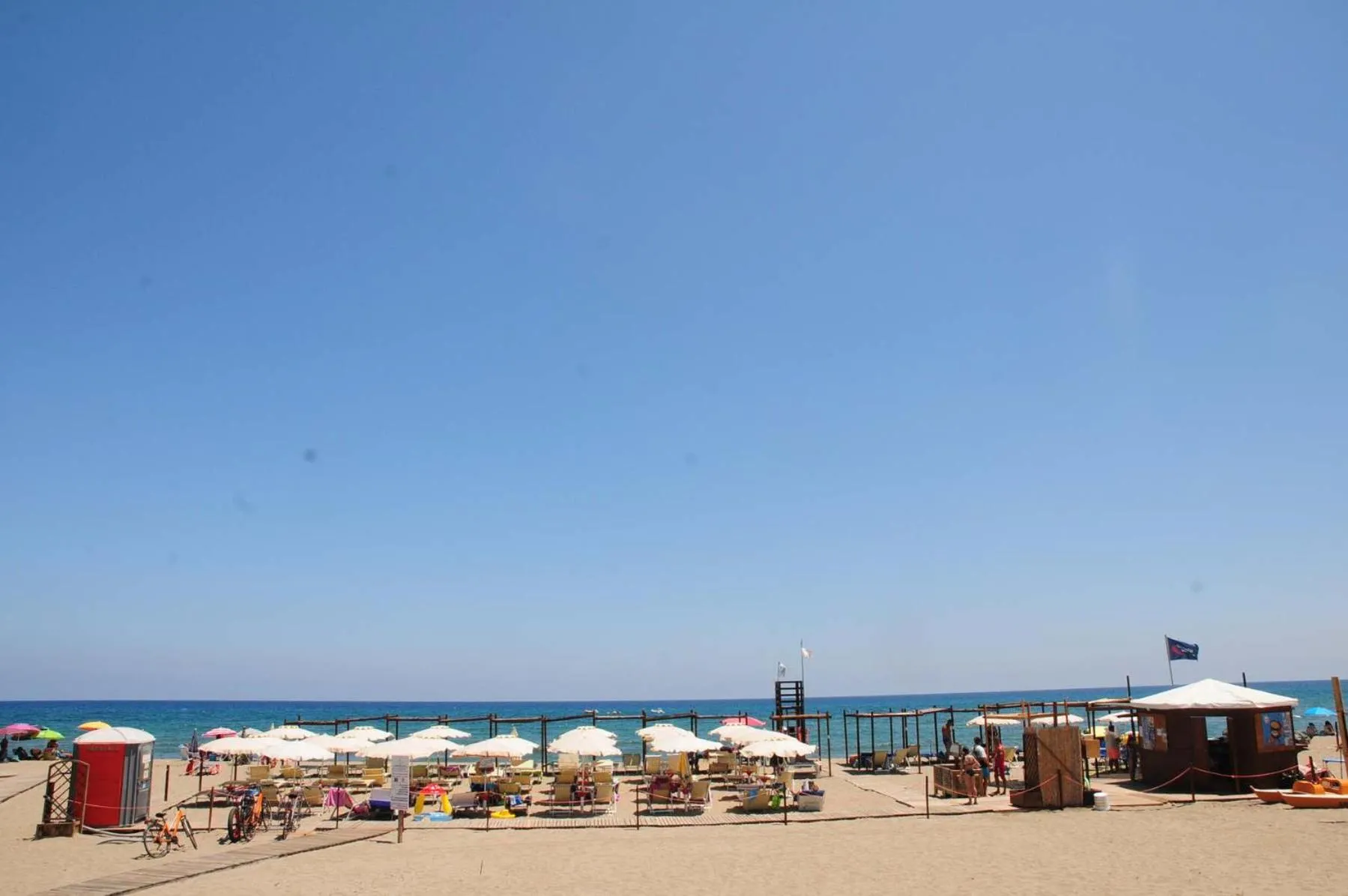 Beach in Villaggio Camping Torre Salinas