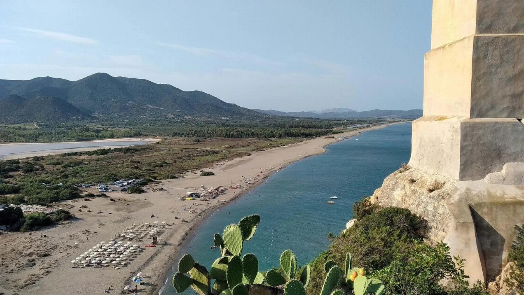 Sea view in Villaggio Camping Torre Salinas