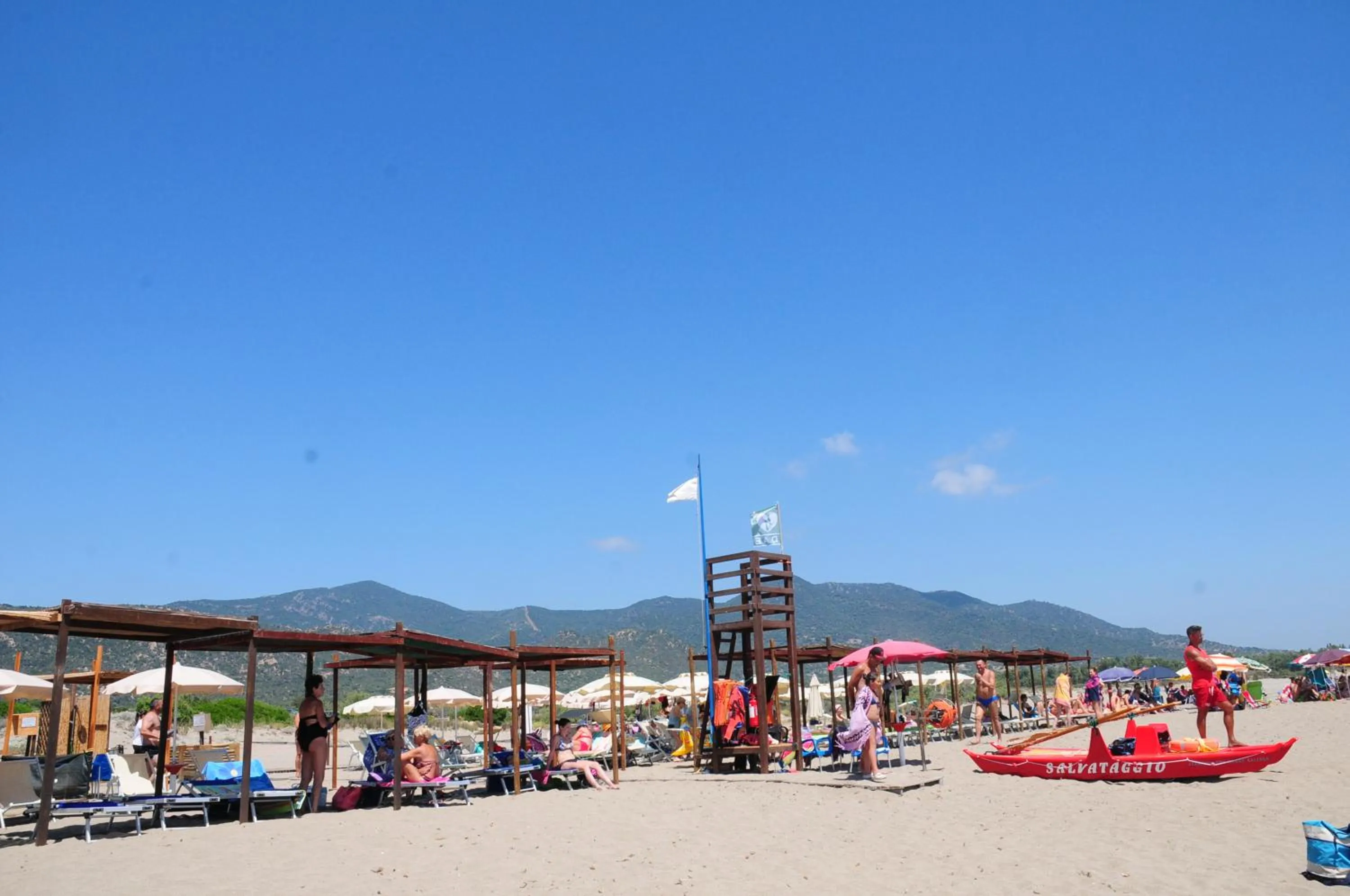 Beach in Villaggio Camping Torre Salinas